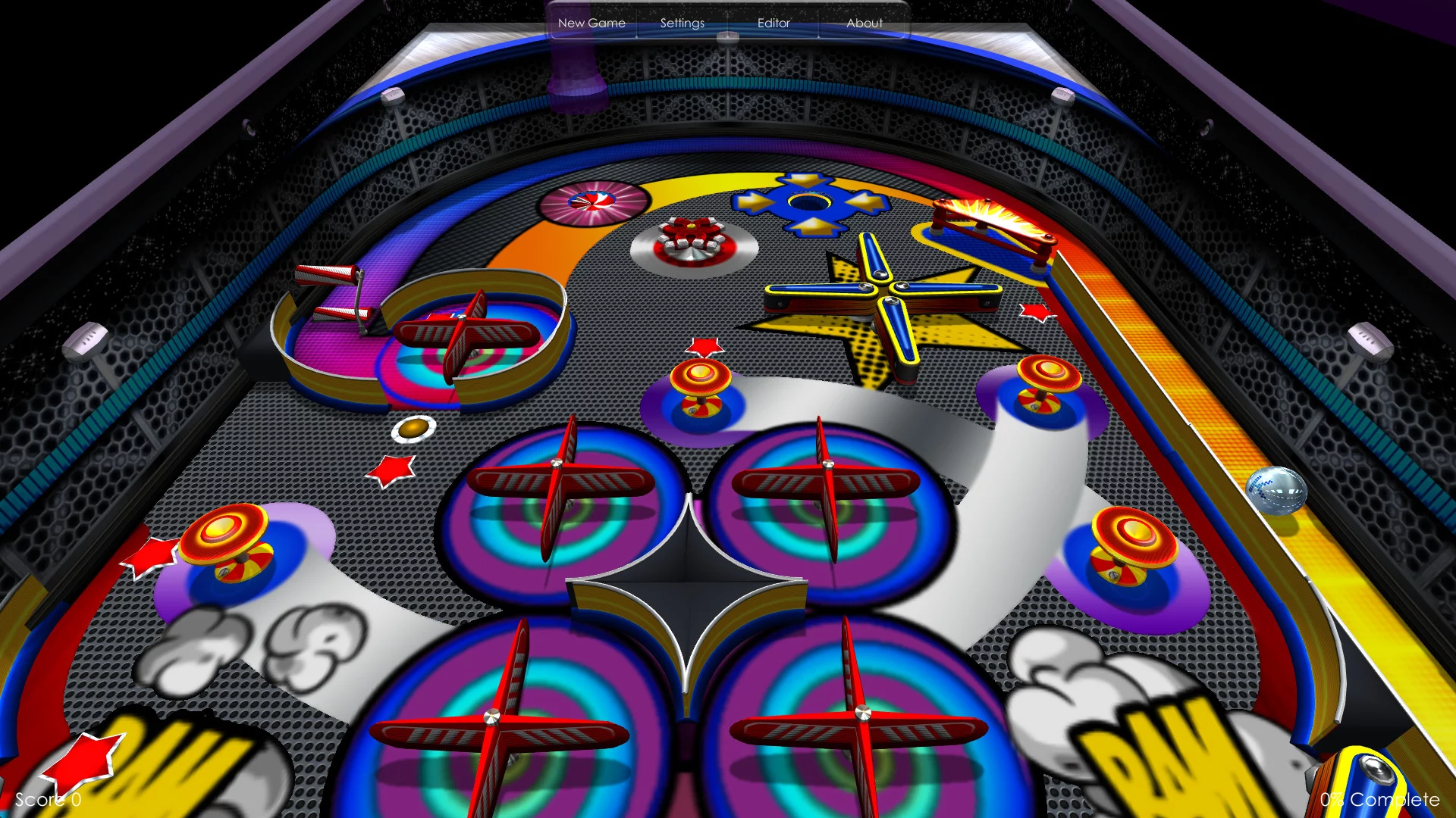 Изображение игры: Pinball