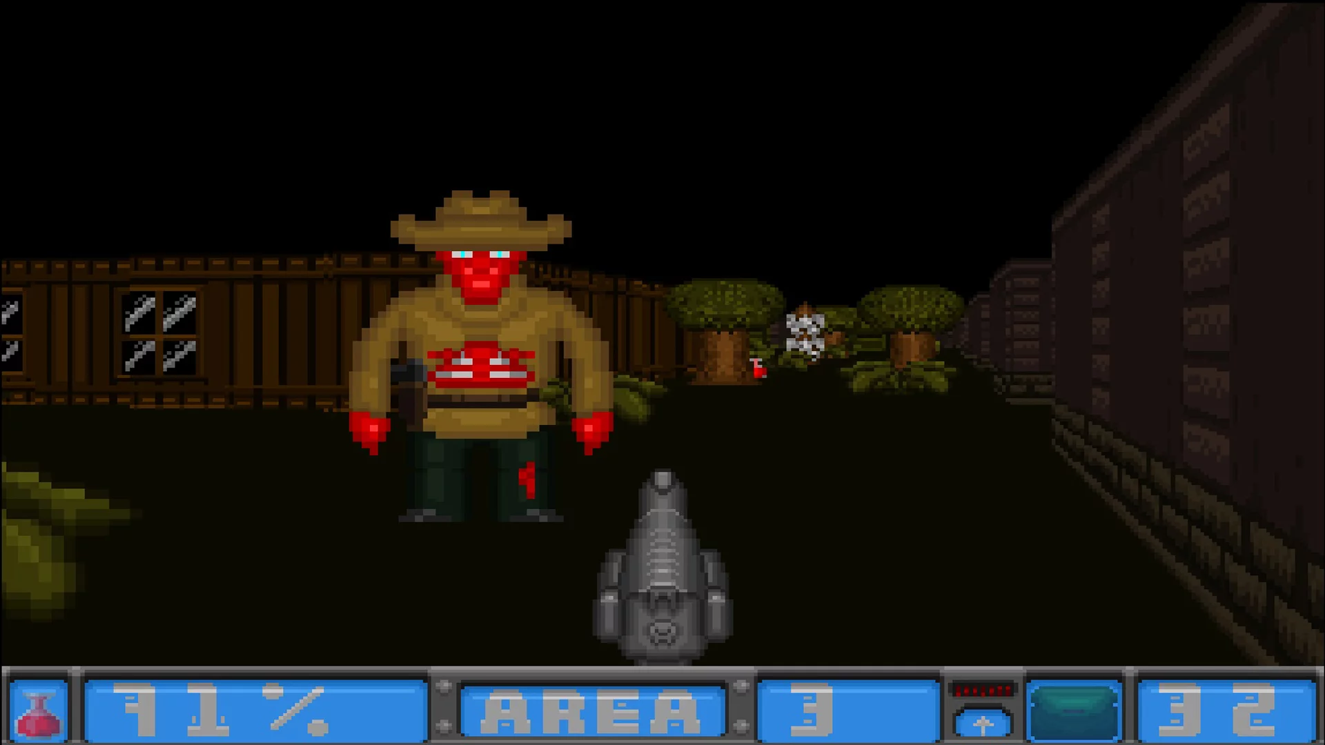 Изображение игры: Super Meat Shooter