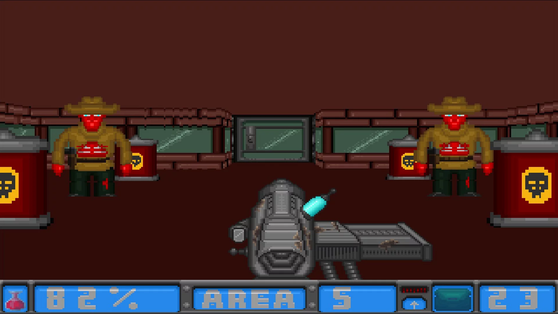 Изображение игры: Super Meat Shooter