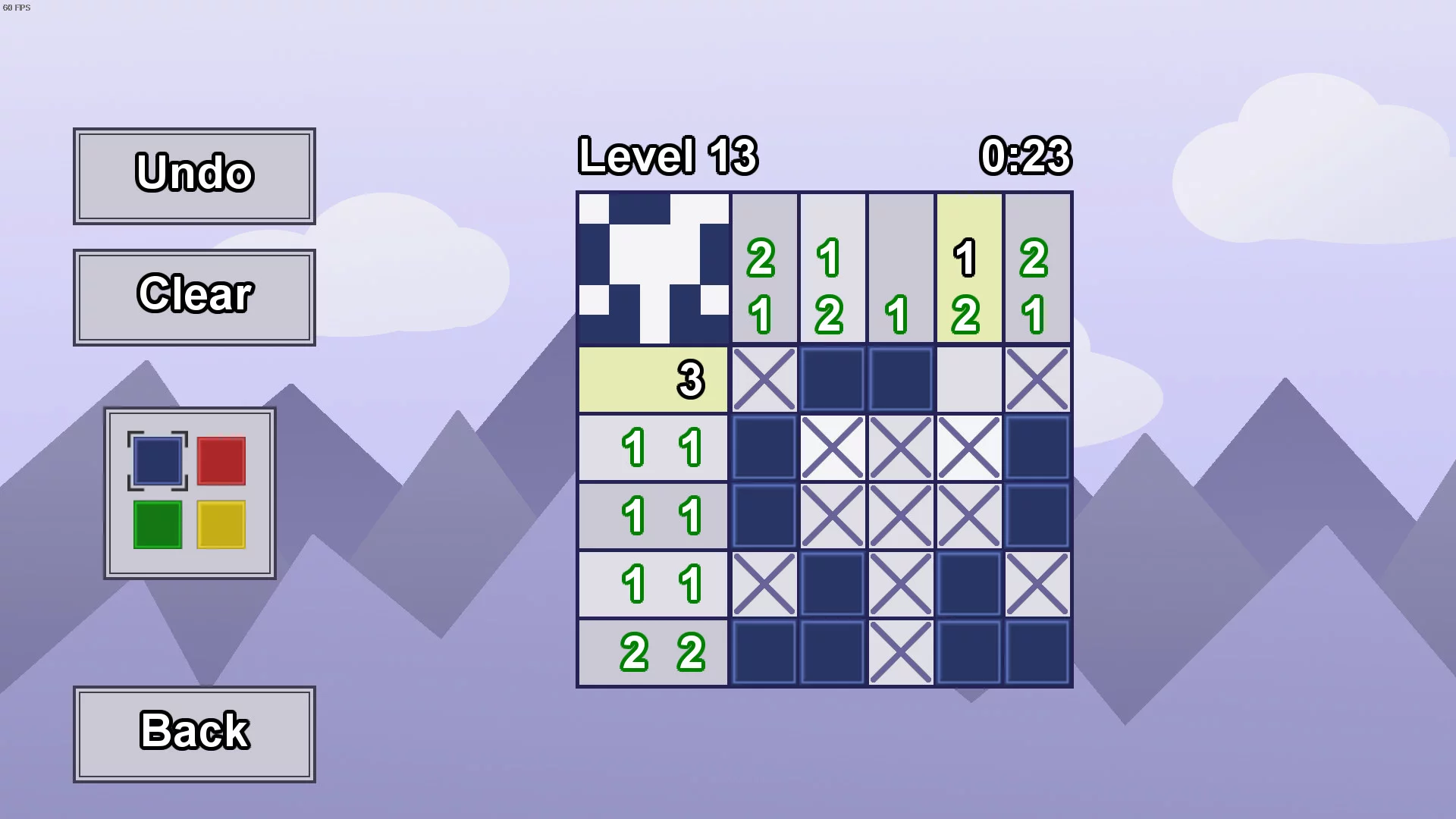 Изображение игры: Cross Pixels