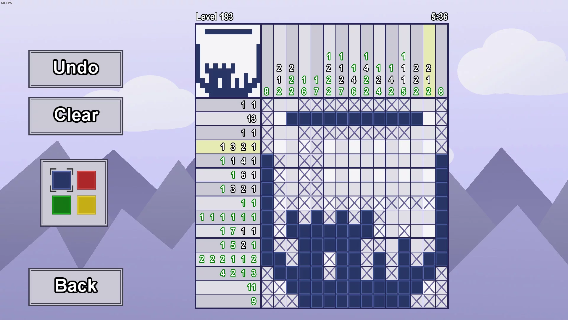 Изображение игры: Cross Pixels