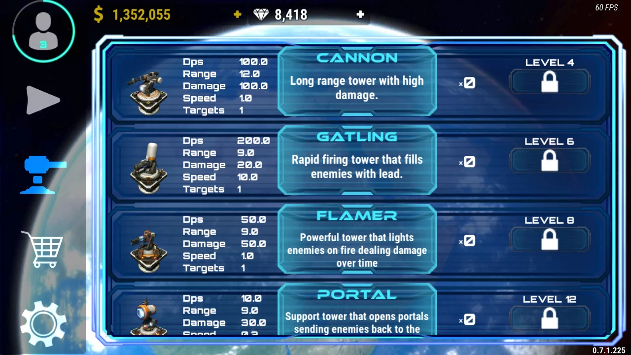Изображение игры: Space Panic Defense
