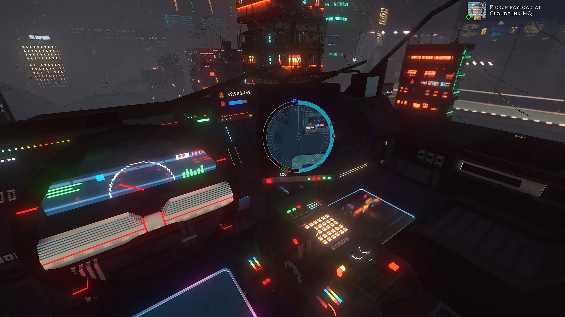 Изображение игры: Cloudpunk