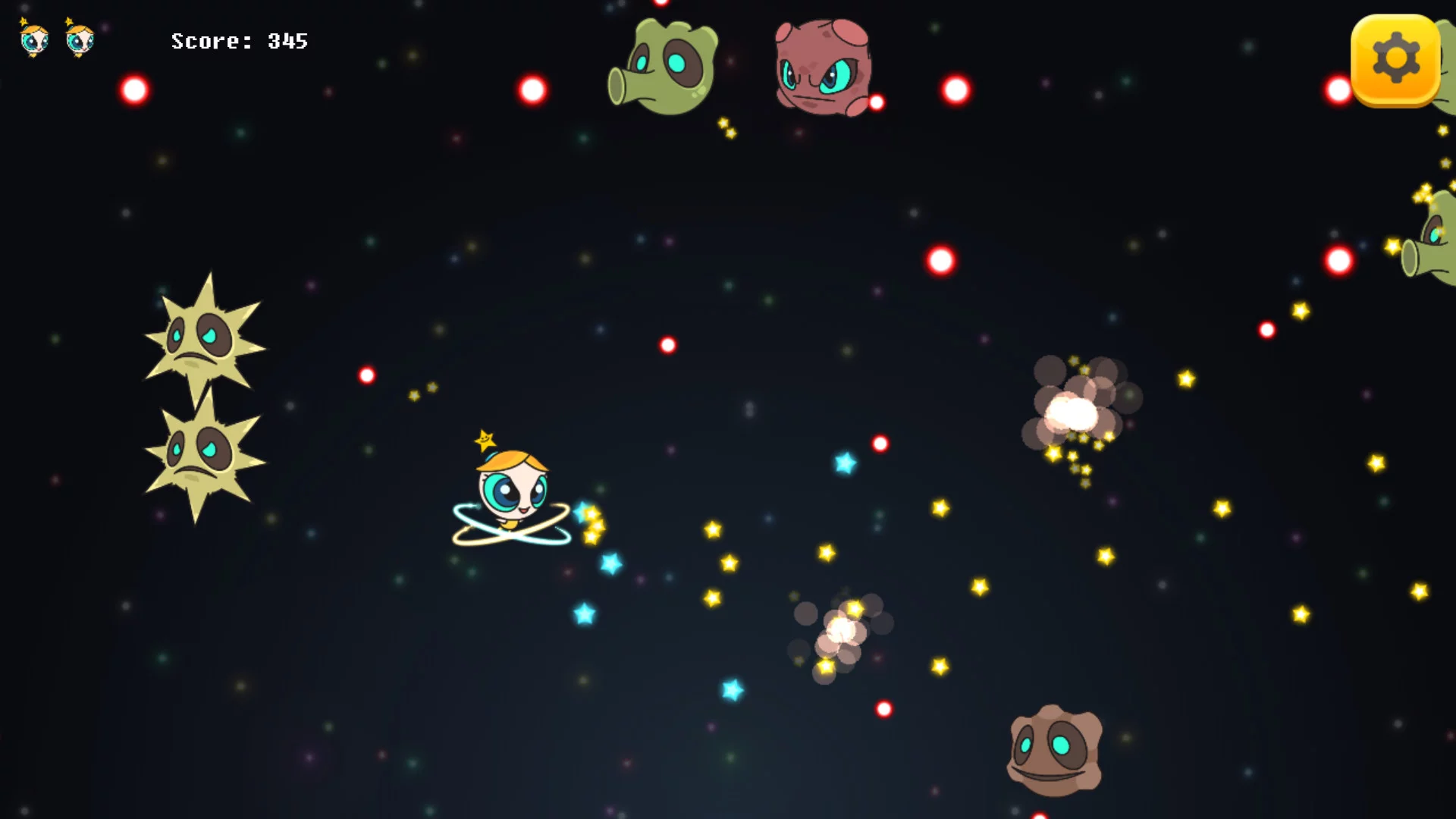 Изображение игры: Asteroid Girl