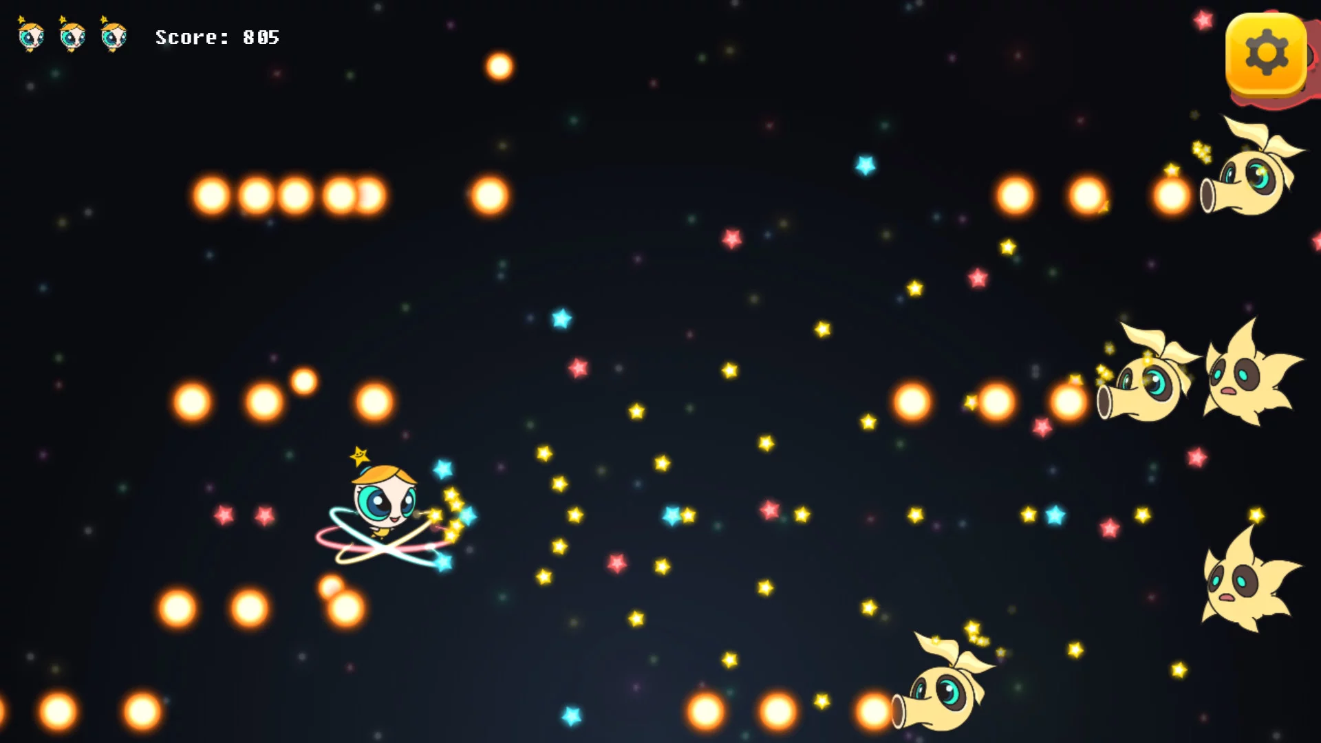 Изображение игры: Asteroid Girl