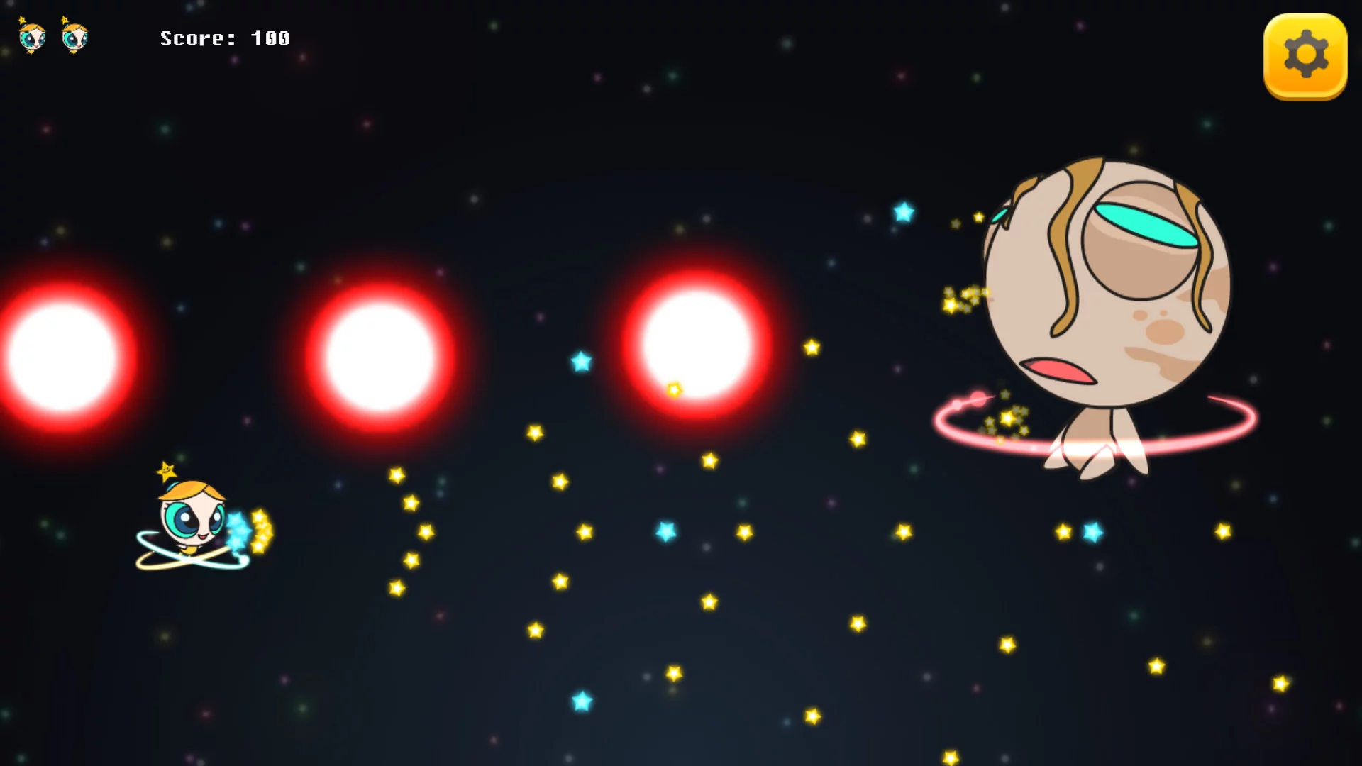 Изображение игры: Asteroid Girl
