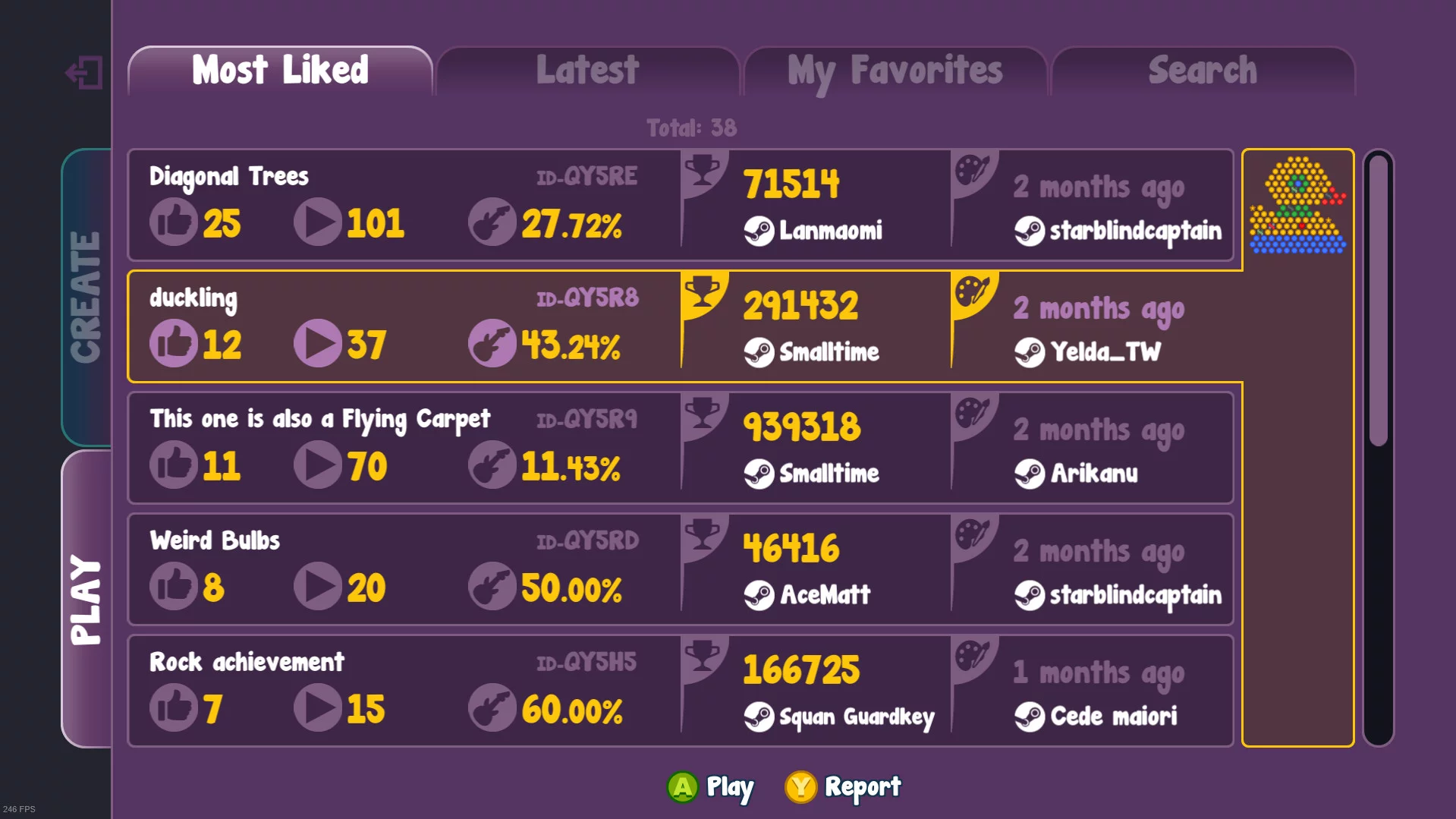 Изображение игры: Doughlings: Arcade