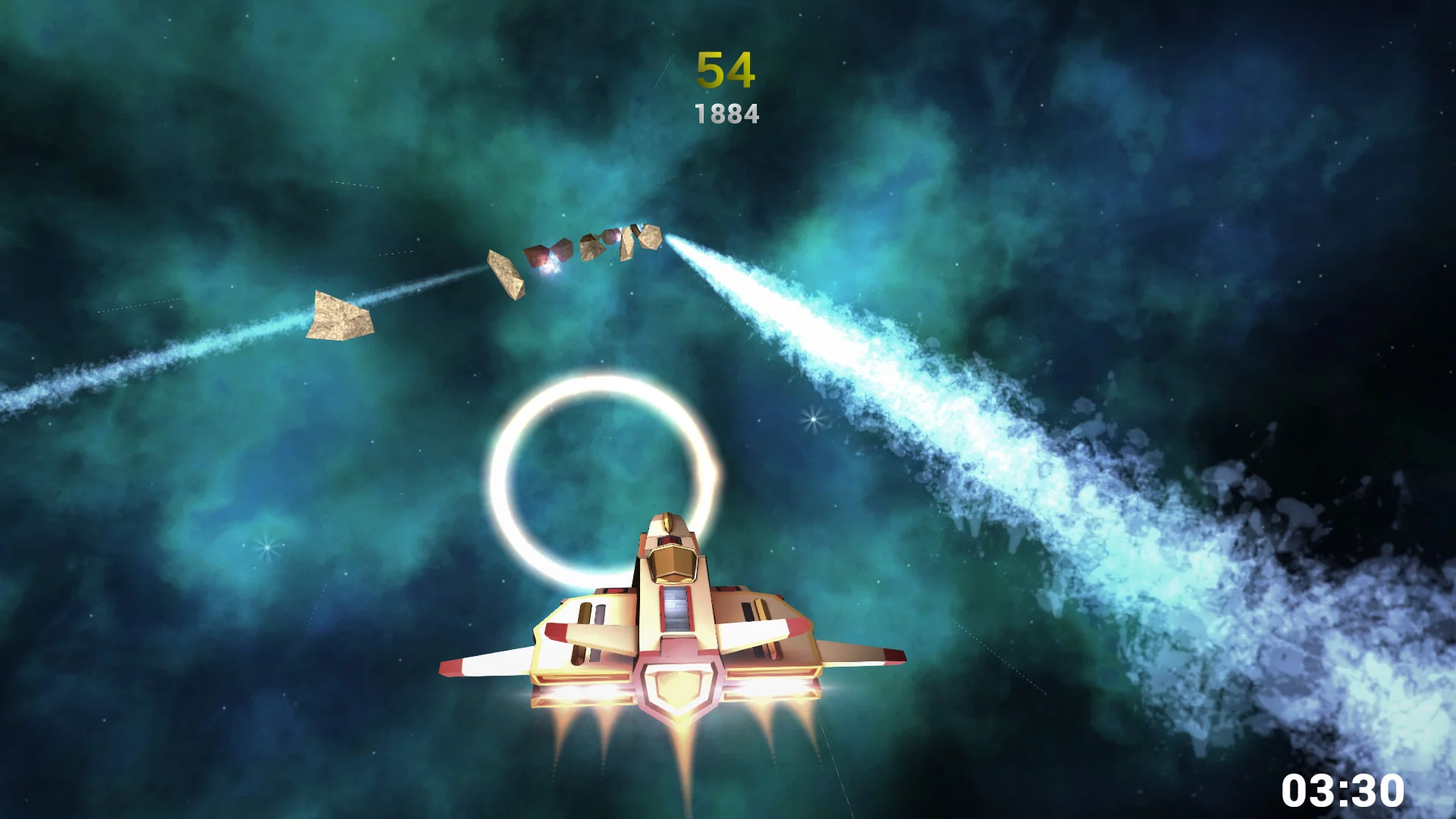 Изображение игры: Space Rocks