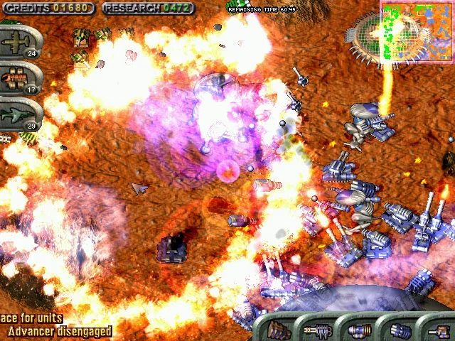 Изображение игры: State of War : Warmonger / 蓝色警戒 (Classic 2000)