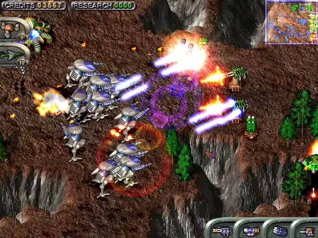 Изображение игры: State of War : Warmonger / 蓝色警戒 (Classic 2000)
