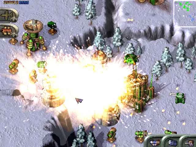 Изображение игры: State of War : Warmonger / 蓝色警戒 (Classic 2000)
