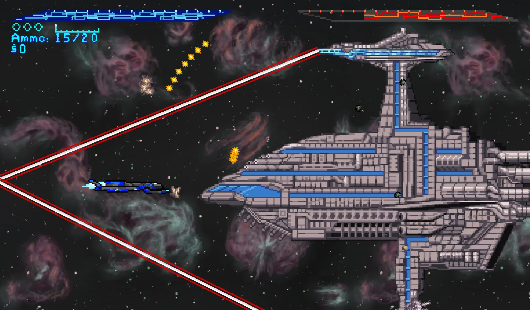 Изображение игры: Carnage in Space: Ignition
