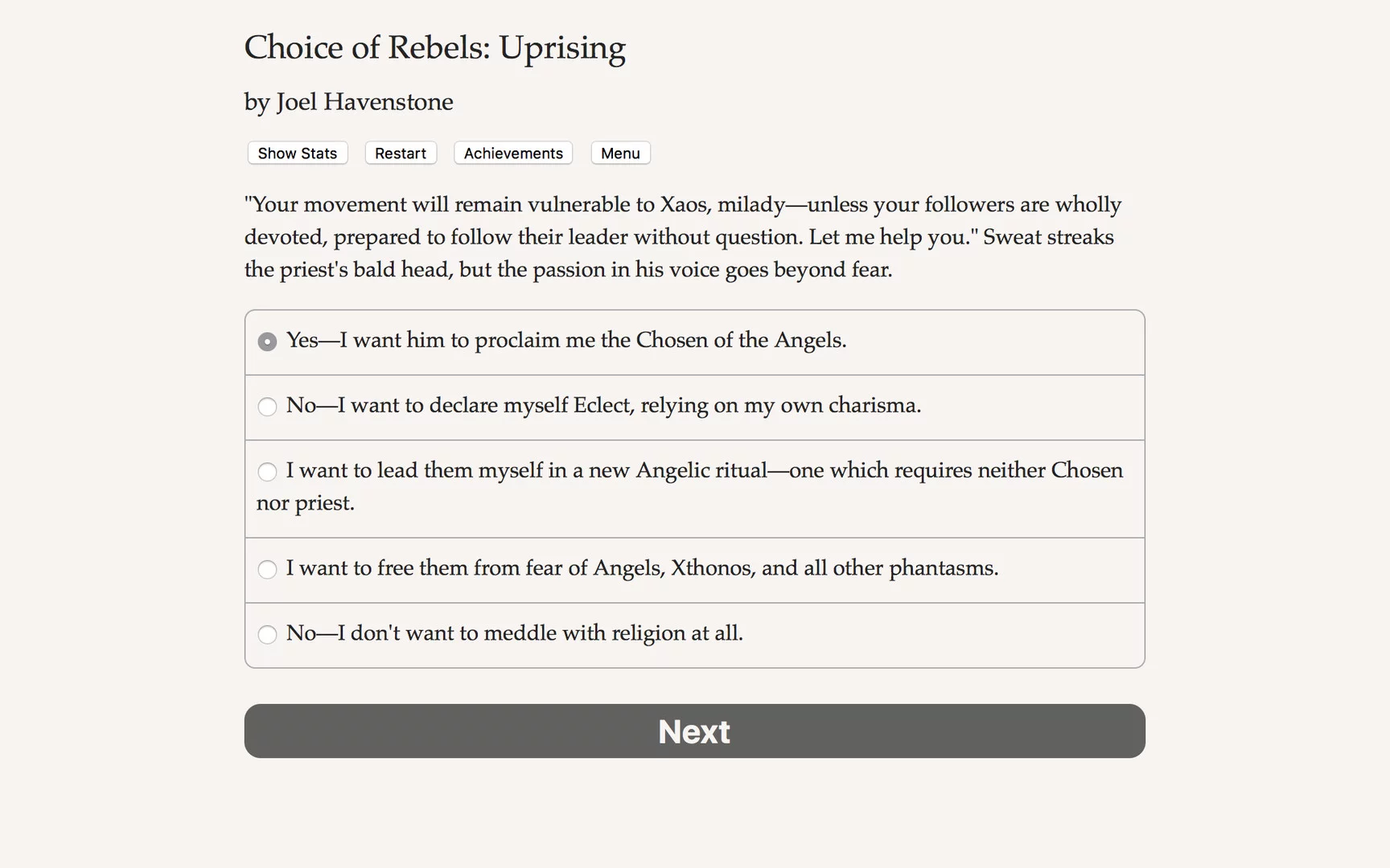 Изображение игры: Choice of Rebels: Uprising