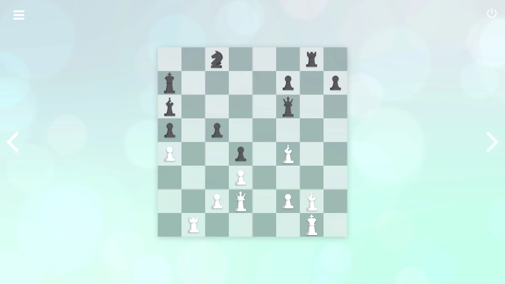Изображение игры: Zen Chess: Mate in One
