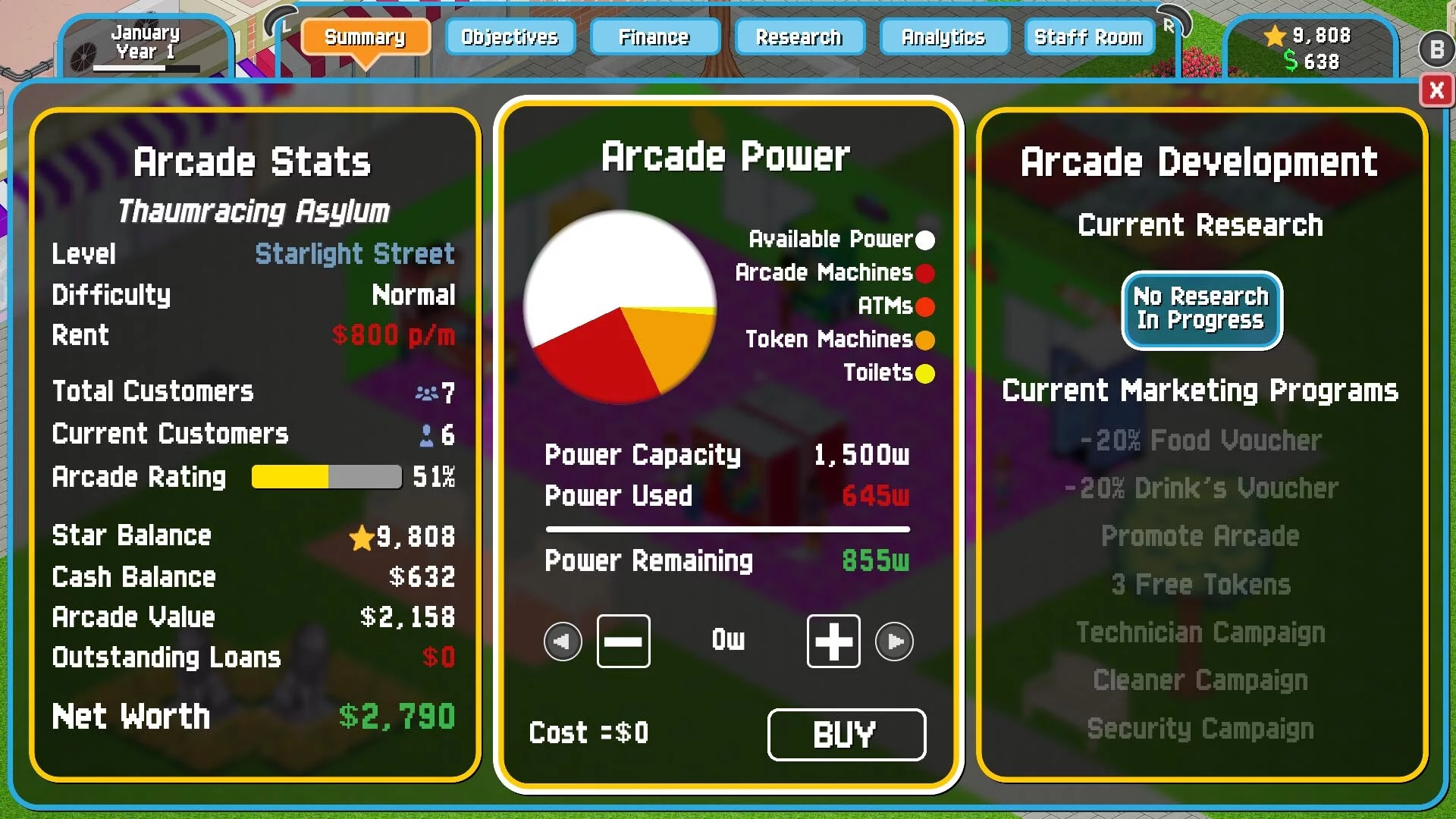 Изображение игры: Arcade Tycoon ™ : Simulation Game