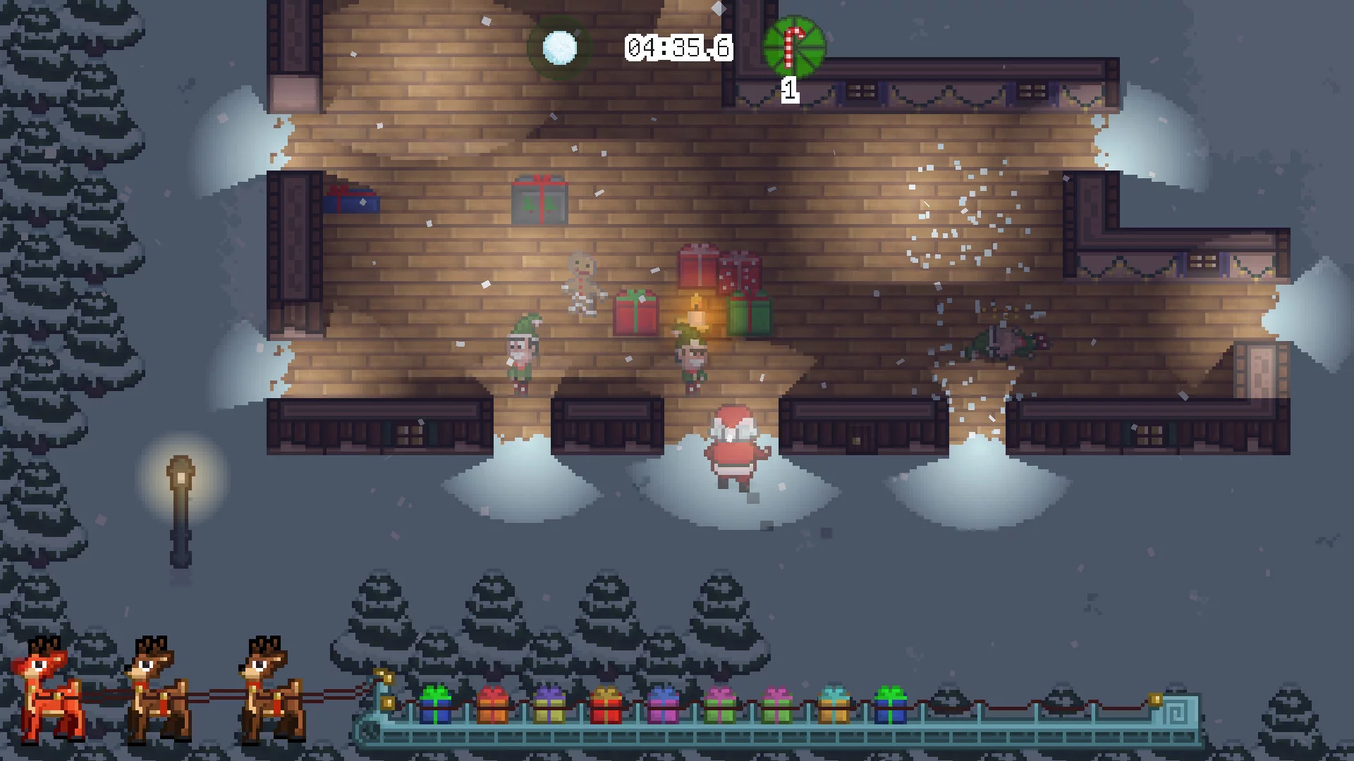 Изображение игры: Naughty Elves