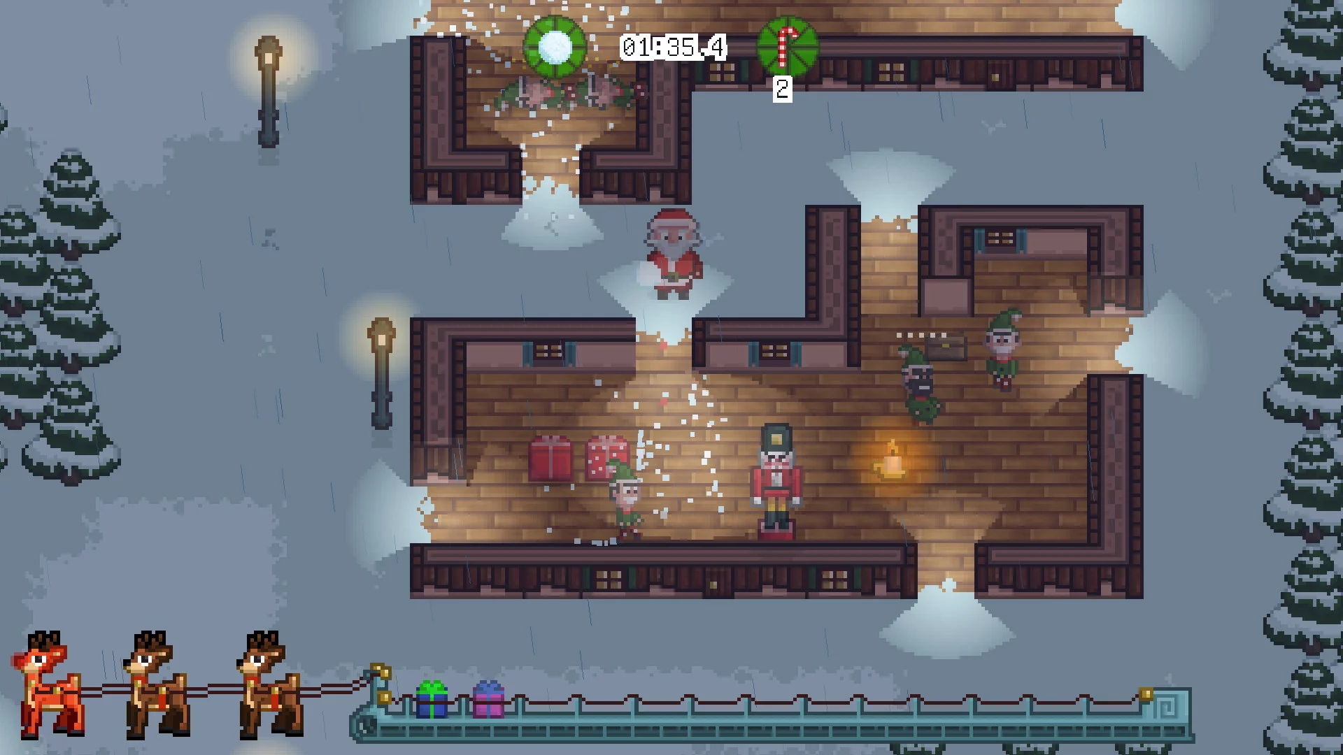 Изображение игры: Naughty Elves