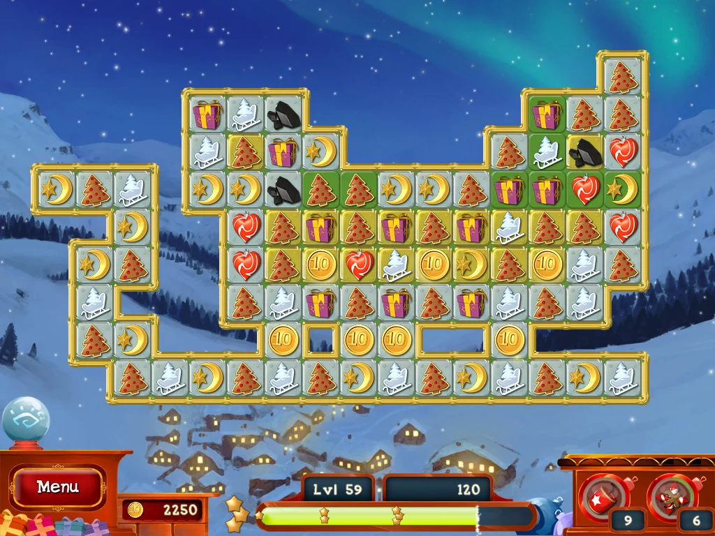 Изображение игры: Christmas Puzzle 2