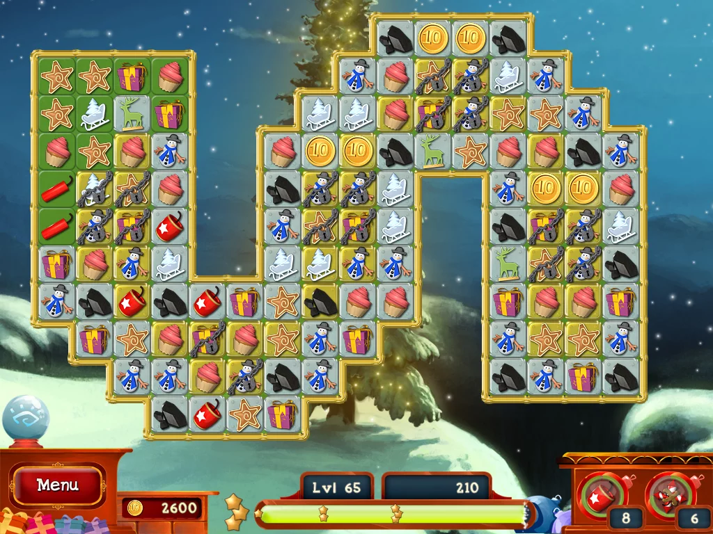 Изображение игры: Christmas Puzzle 2