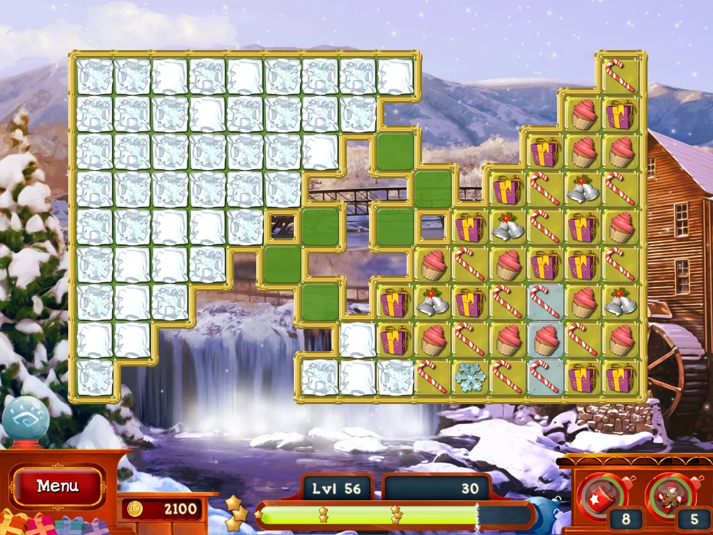 Изображение игры: Christmas Puzzle 2