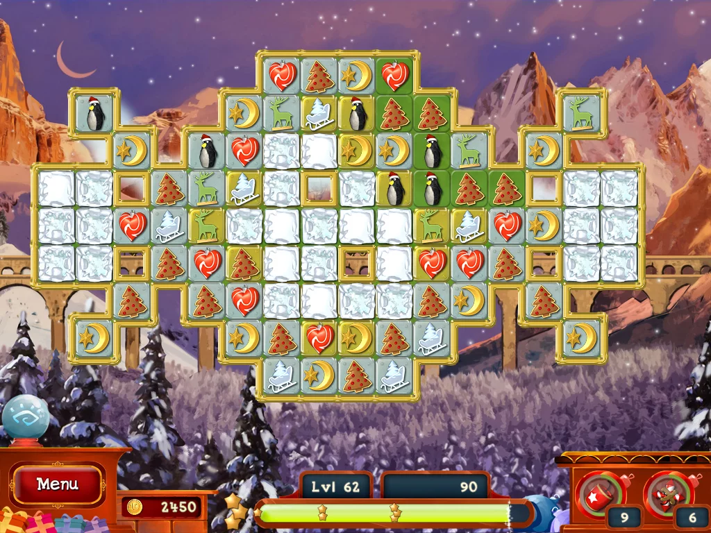 Изображение игры: Christmas Puzzle 2