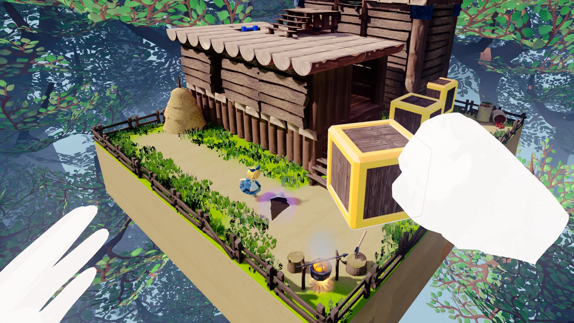 Изображение игры: Alice Mystery Garden
