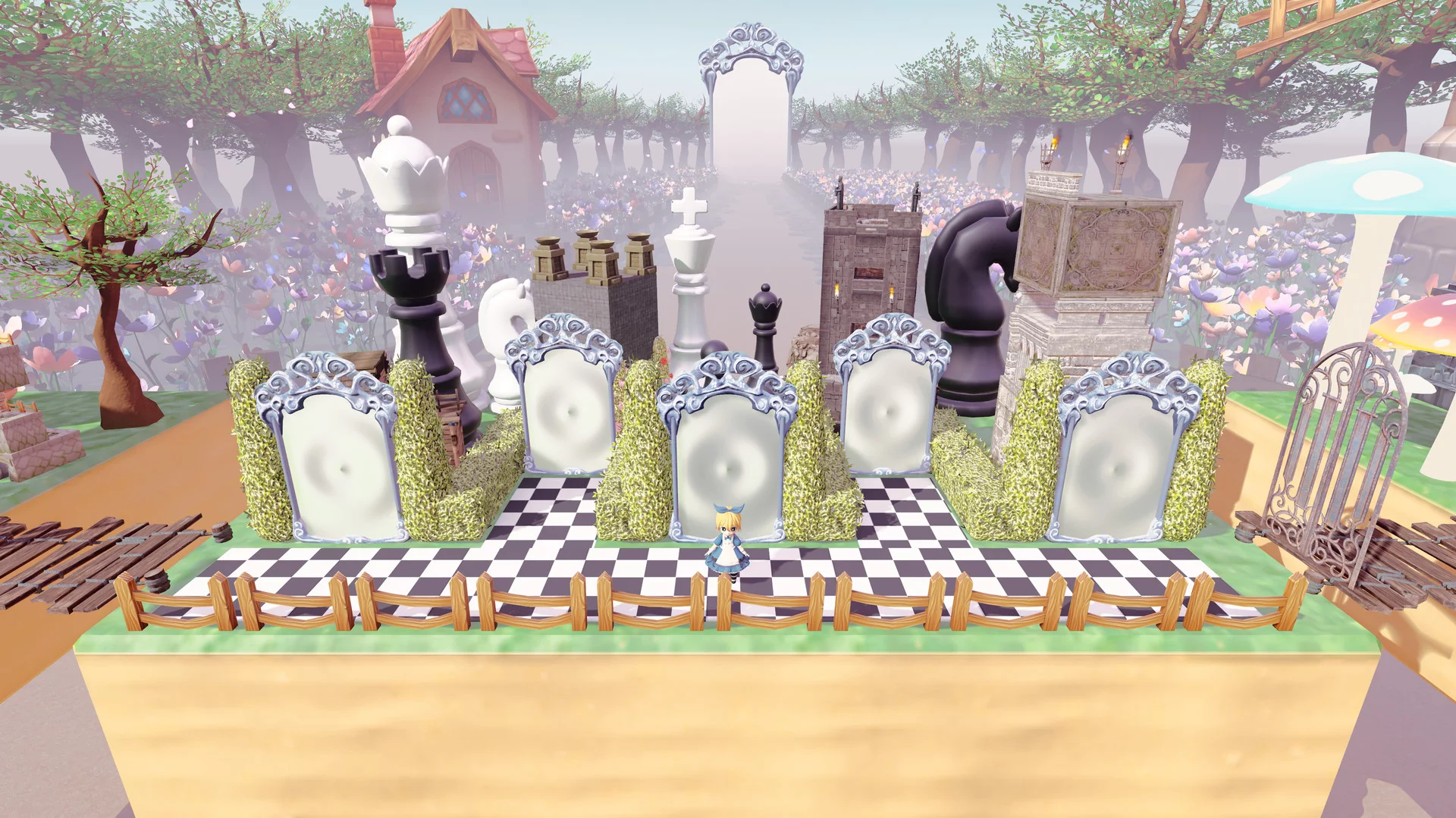Изображение игры: Alice Mystery Garden