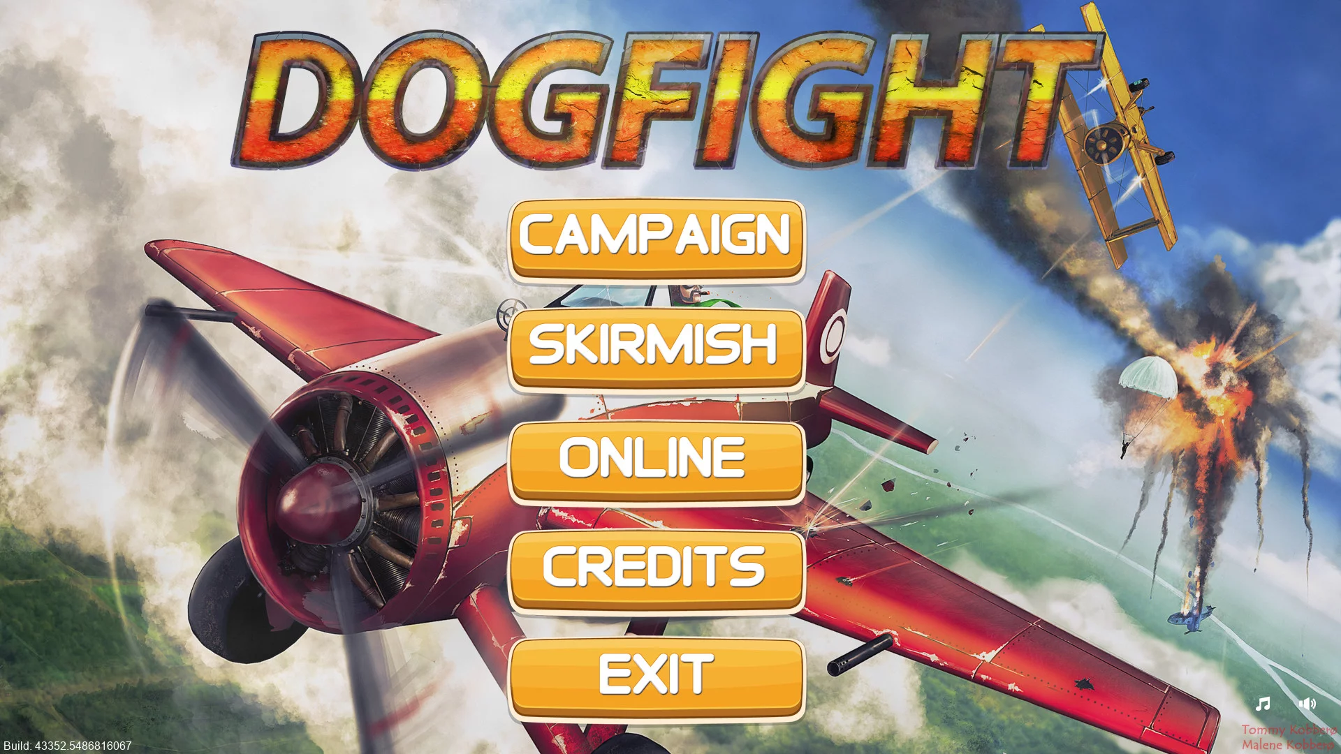 Изображение игры: Dog Fight Super Ultra Deluxe