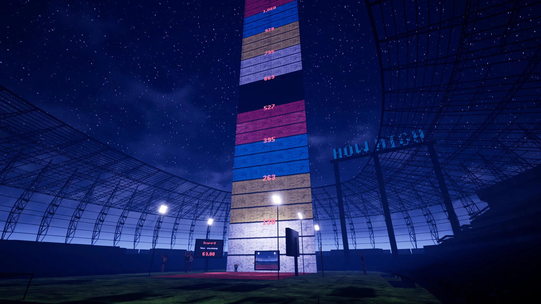 Изображение игры: Tennis Arcade VR
