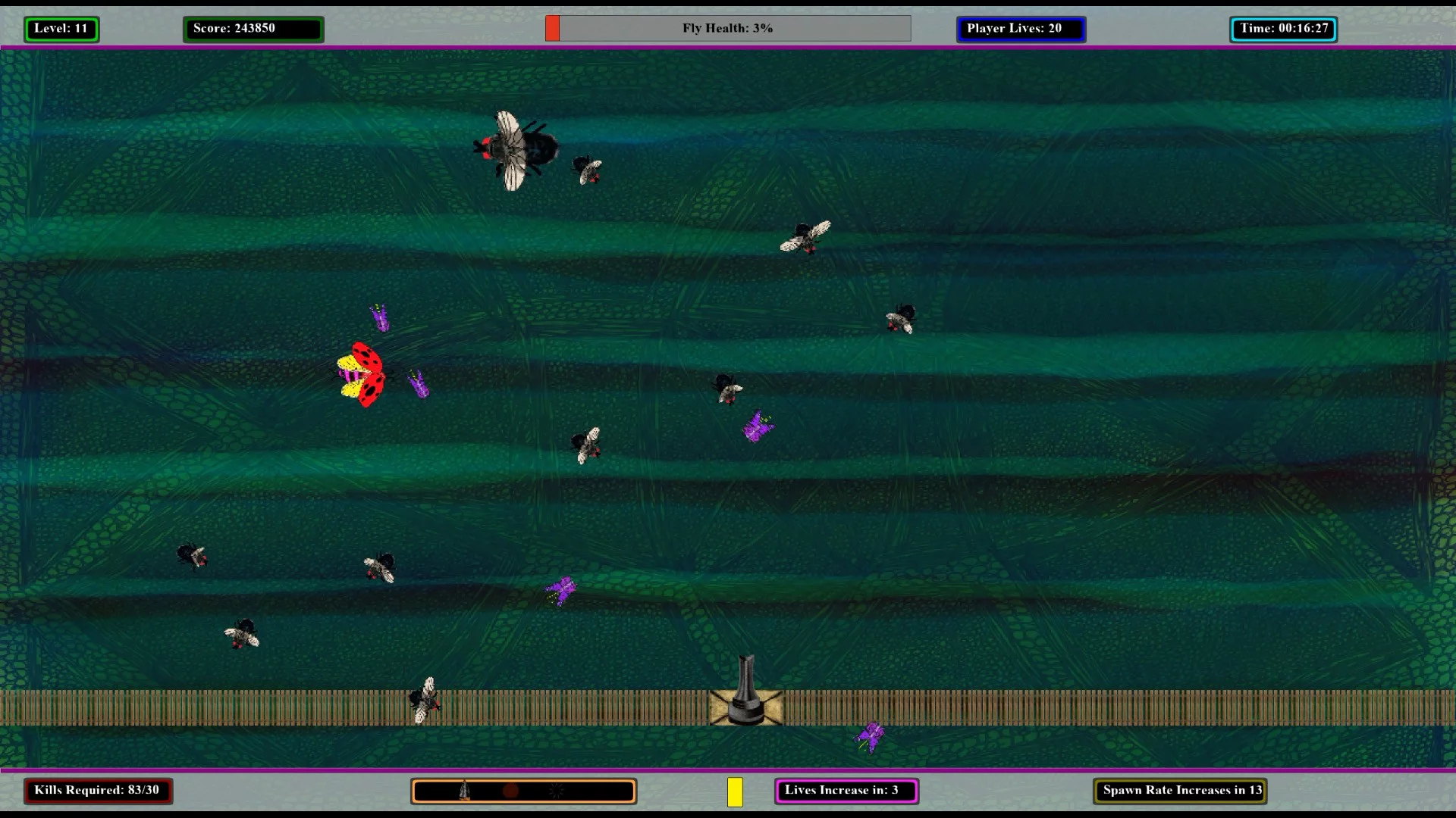 Изображение игры: Bug Battle