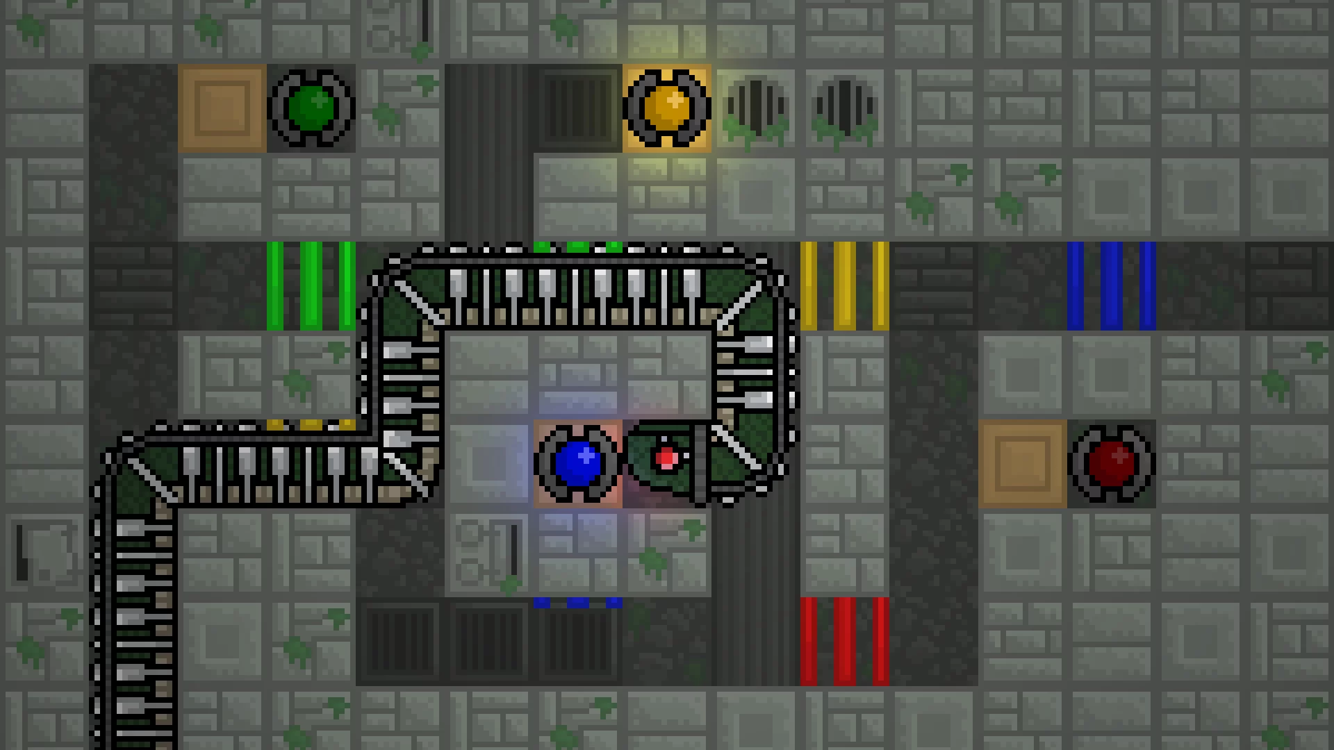 Изображение игры: Dual Snake