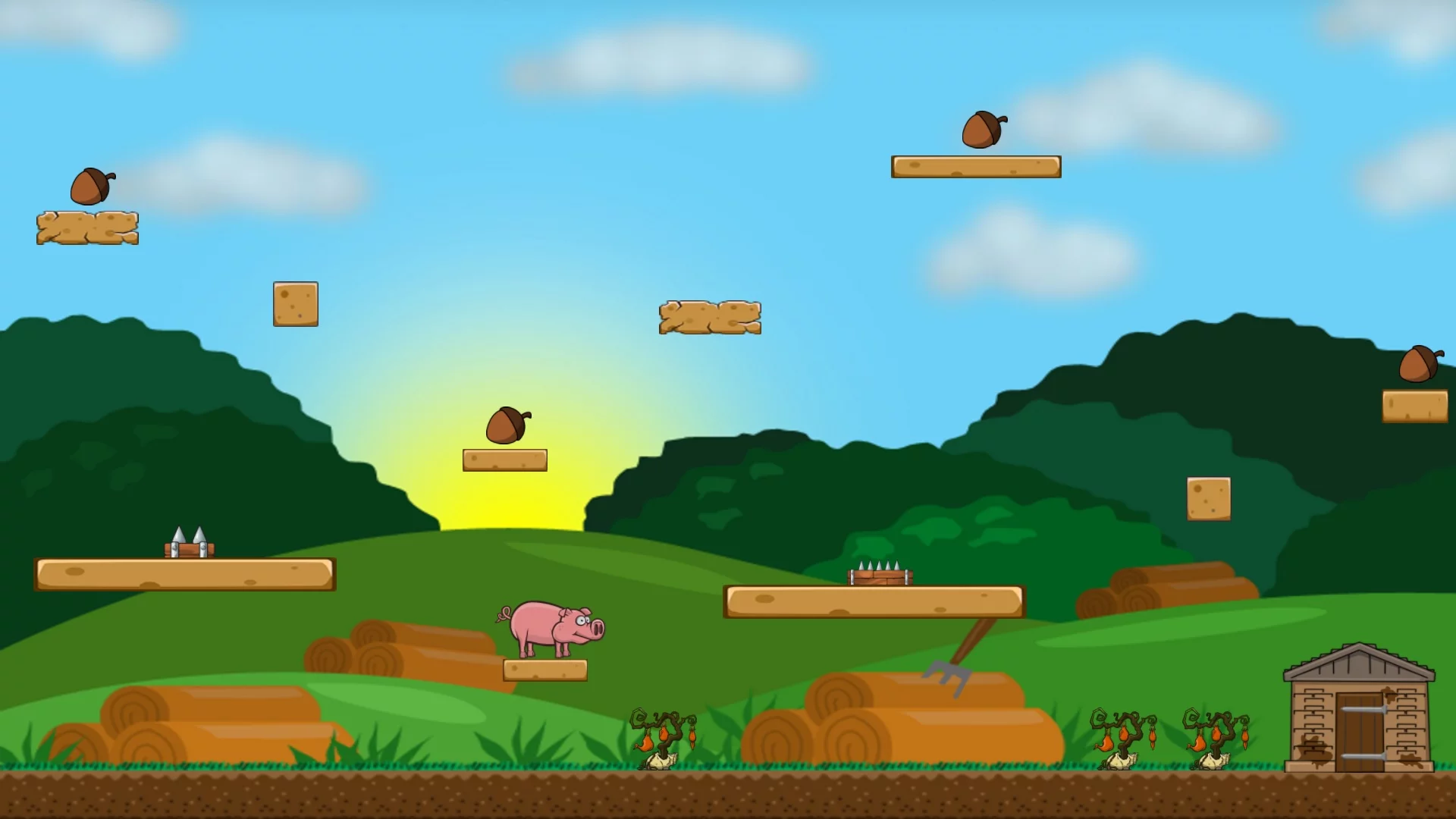 Изображение игры: Piggy Poggy Pog