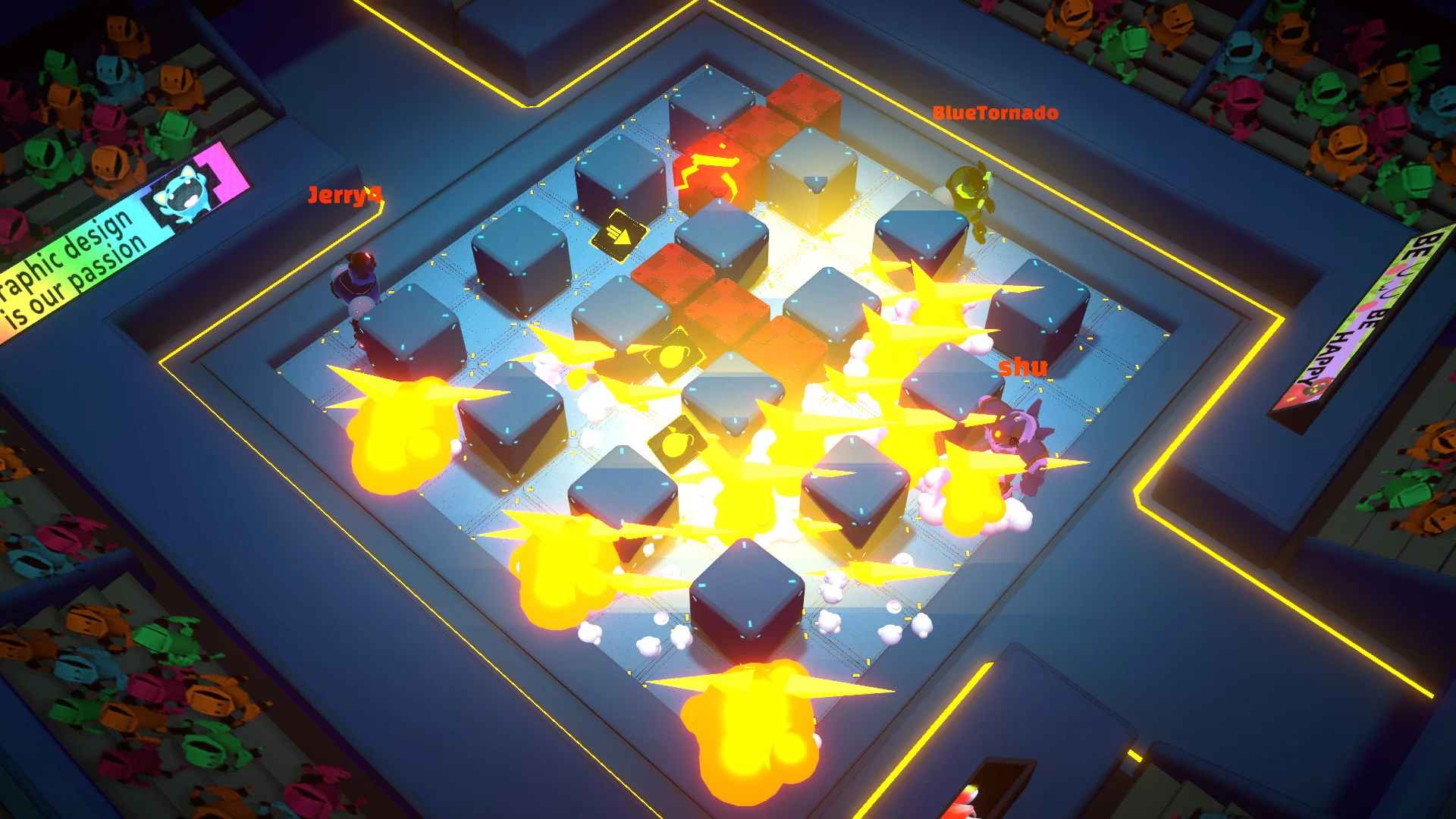 Изображение игры: Bomb Bots Arena