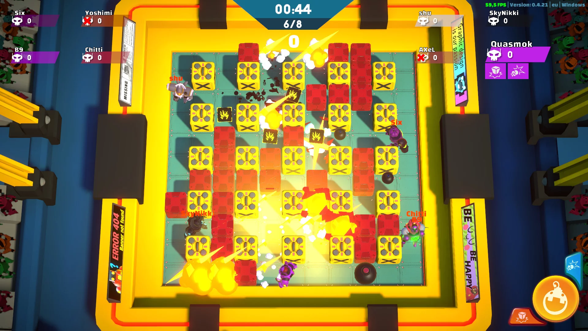 Изображение игры: Bomb Bots Arena