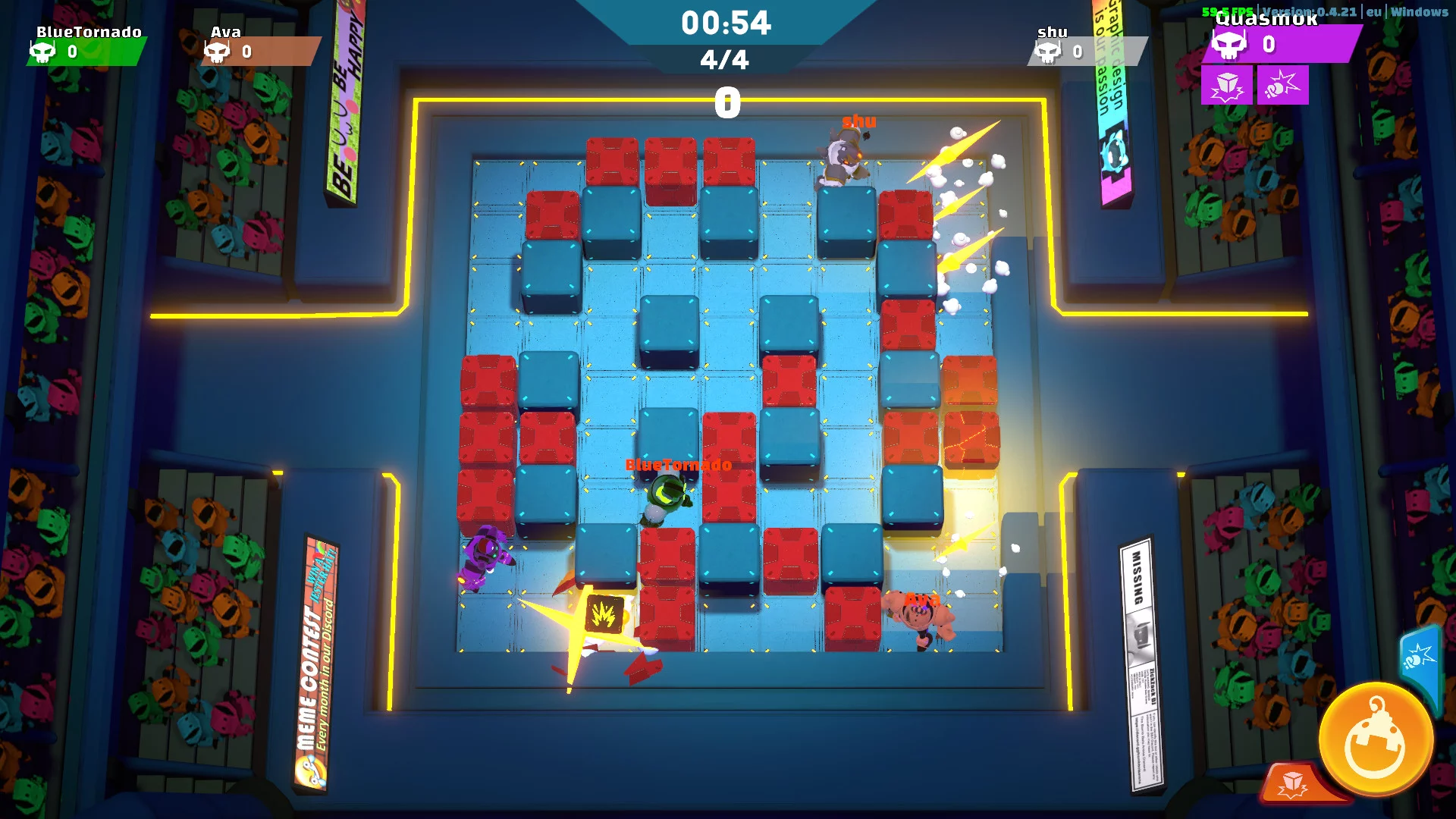 Изображение игры: Bomb Bots Arena