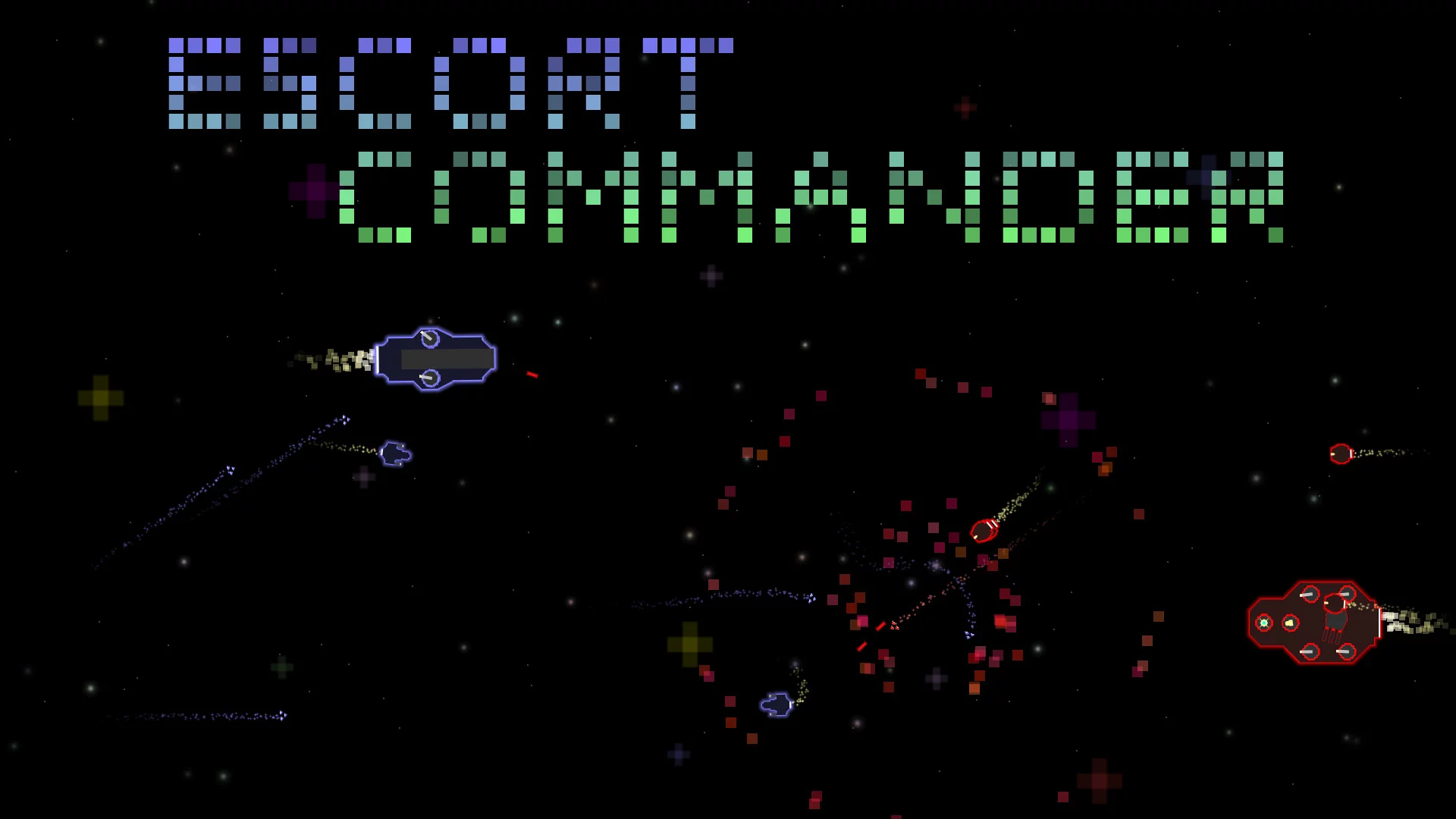 Изображение игры: Escort Commander