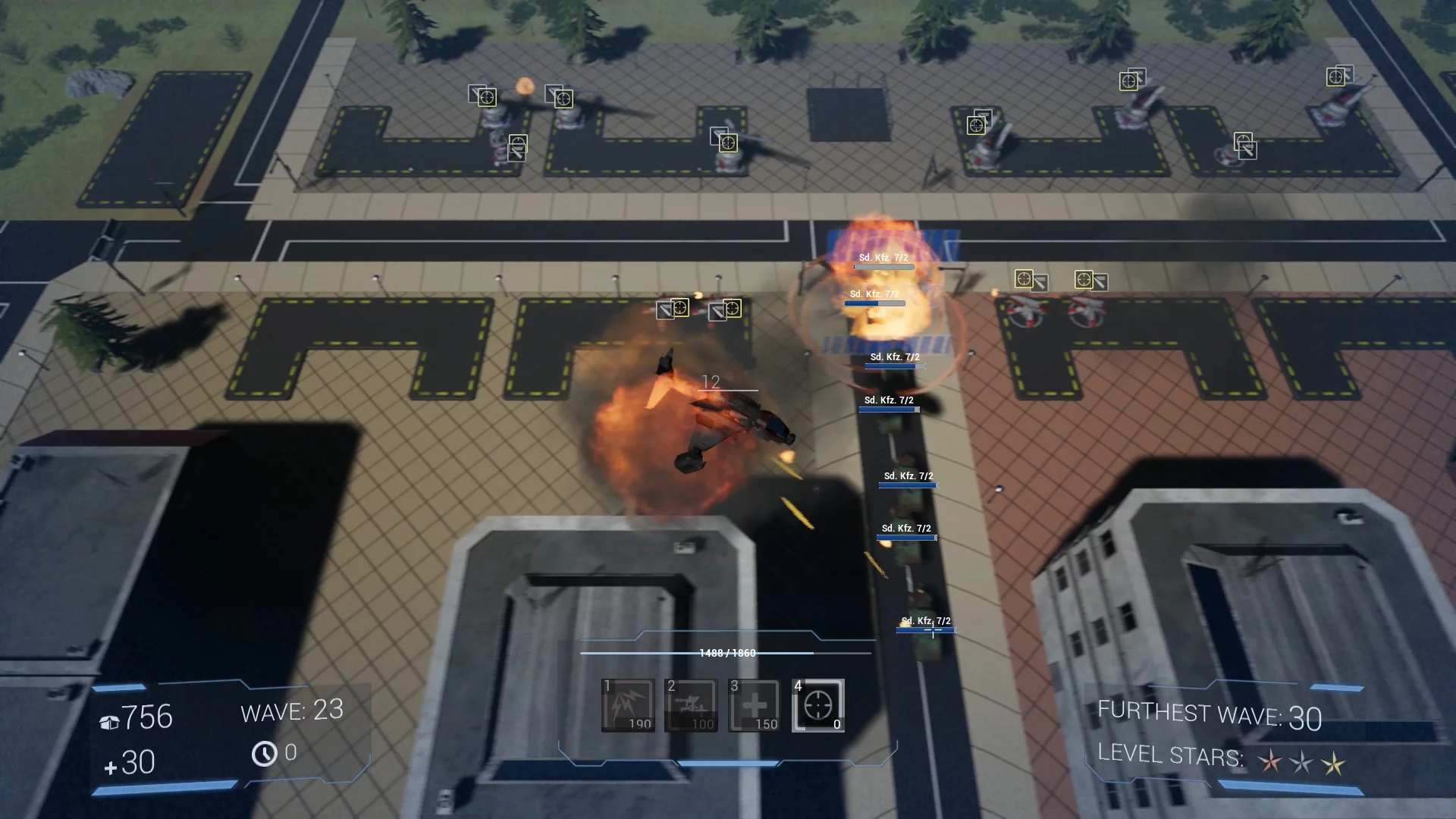 Изображение игры: Defense Warfare