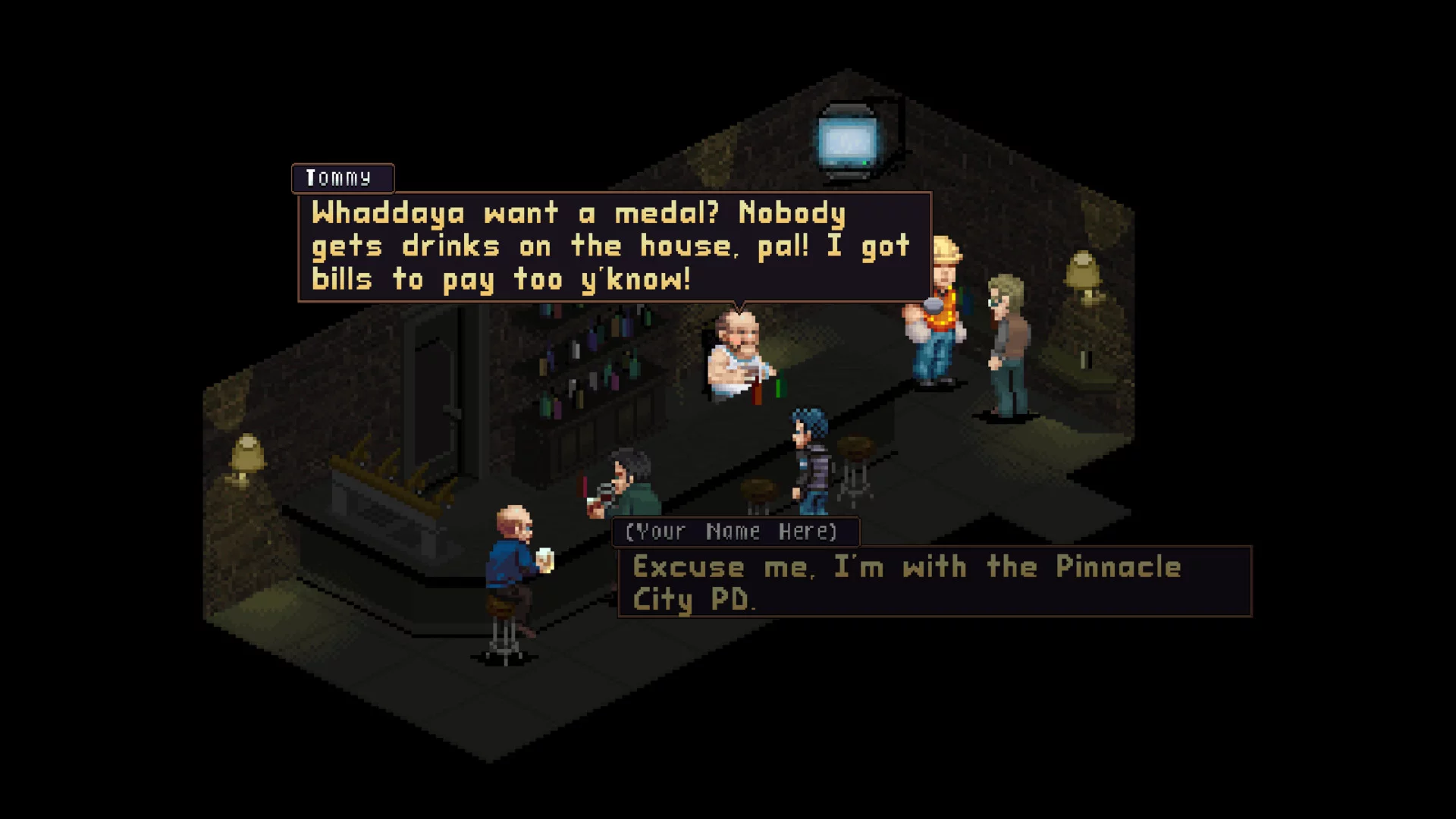 Изображение игры: Pixel Noir