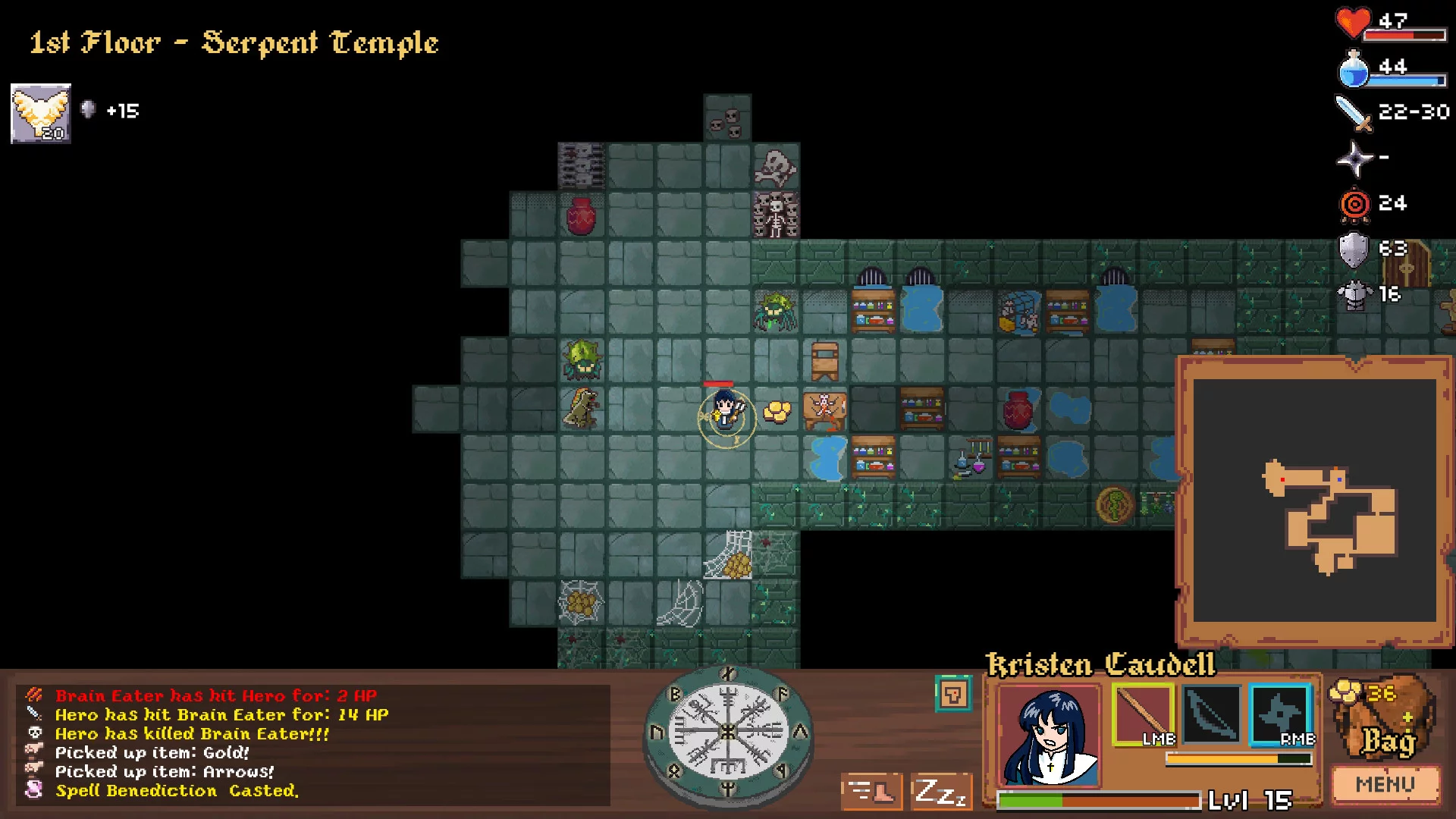 Изображение игры: Paper Dungeons Crawler