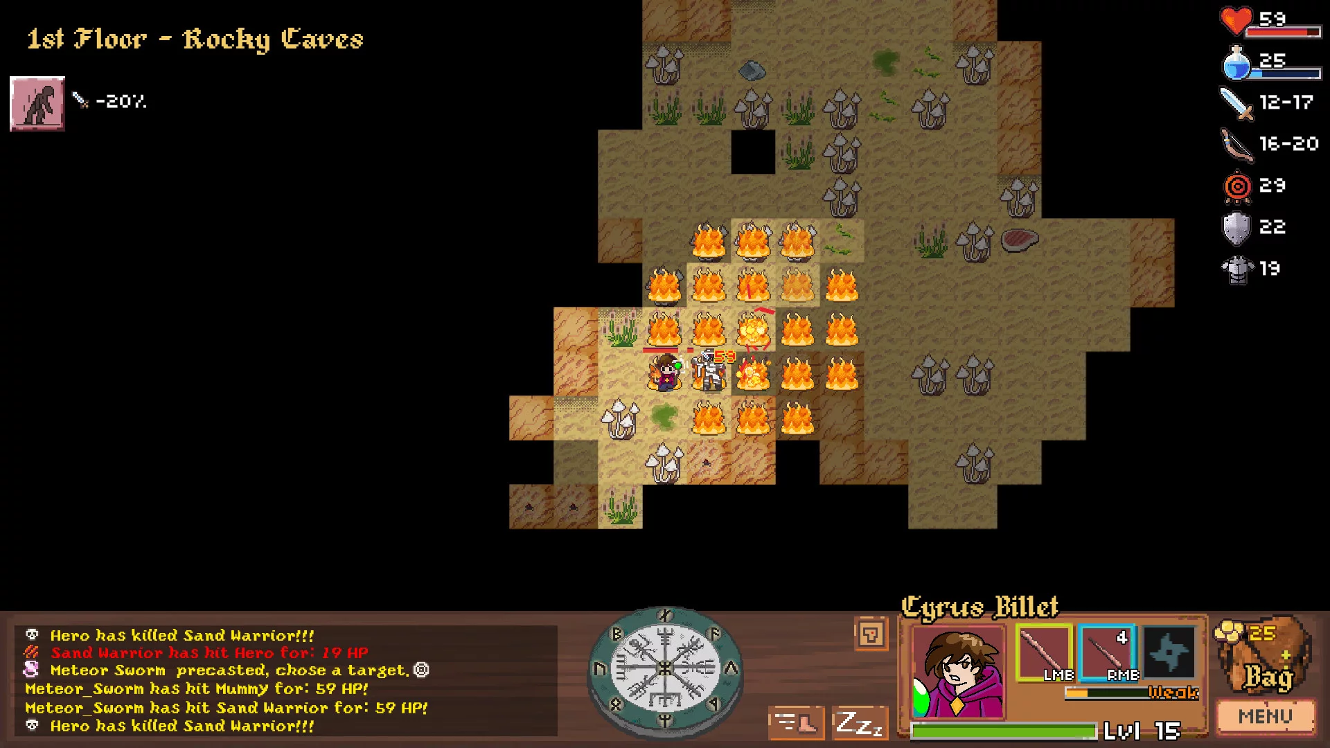 Изображение игры: Paper Dungeons Crawler
