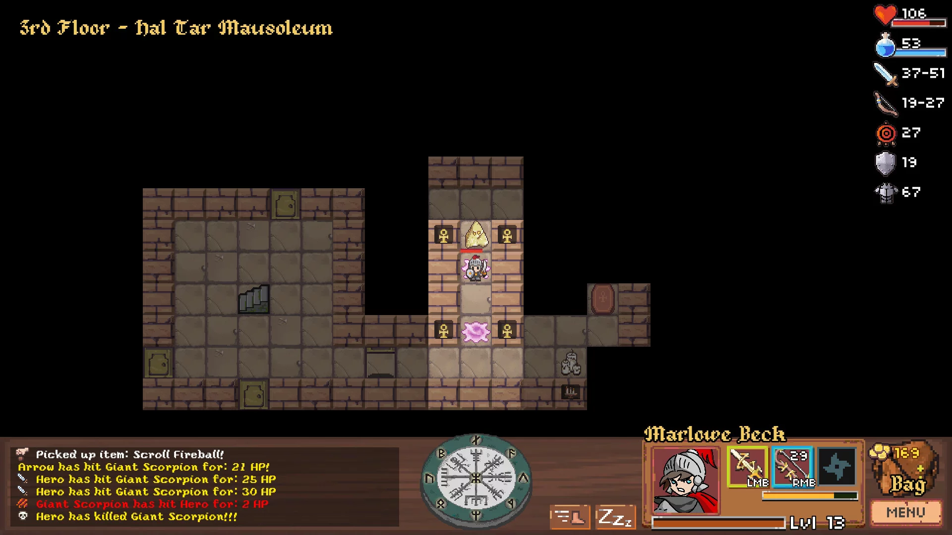 Изображение игры: Paper Dungeons Crawler