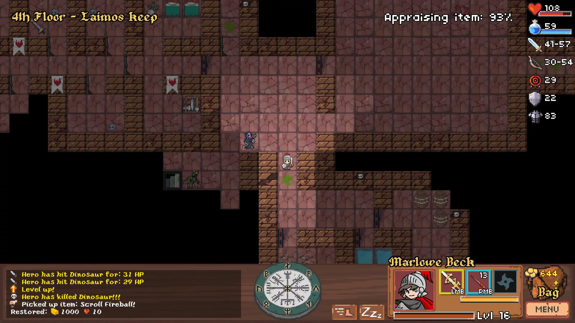 Изображение игры: Paper Dungeons Crawler