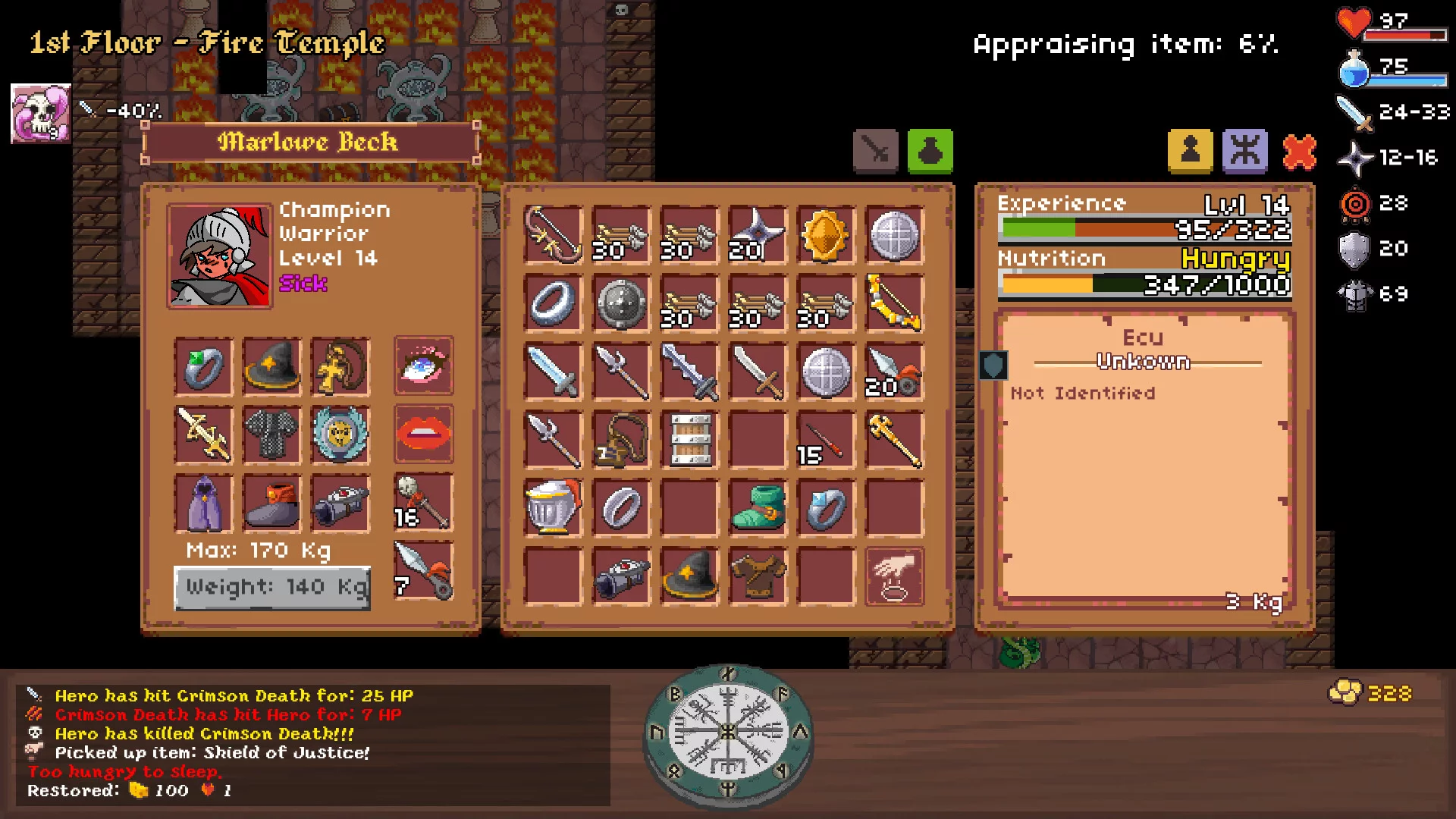 Изображение игры: Paper Dungeons Crawler
