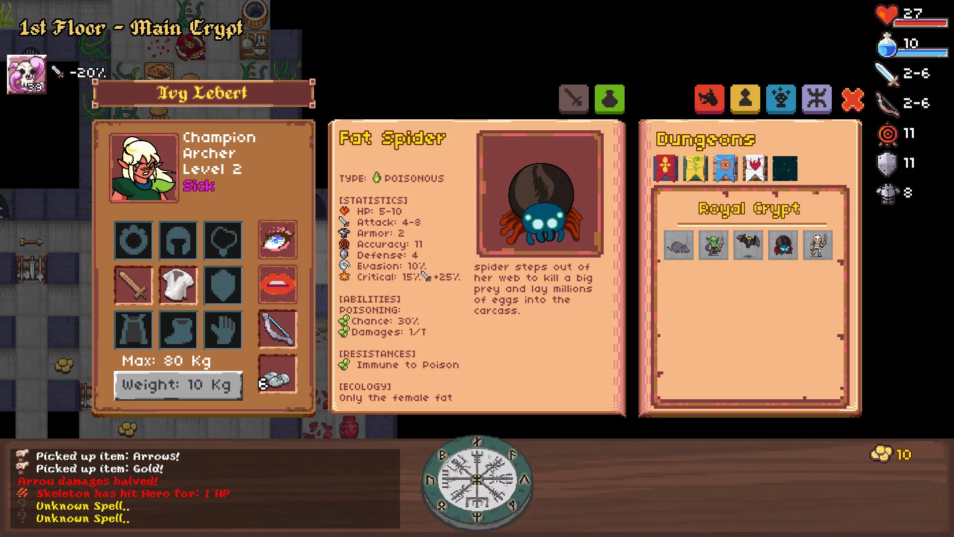 Изображение игры: Paper Dungeons Crawler