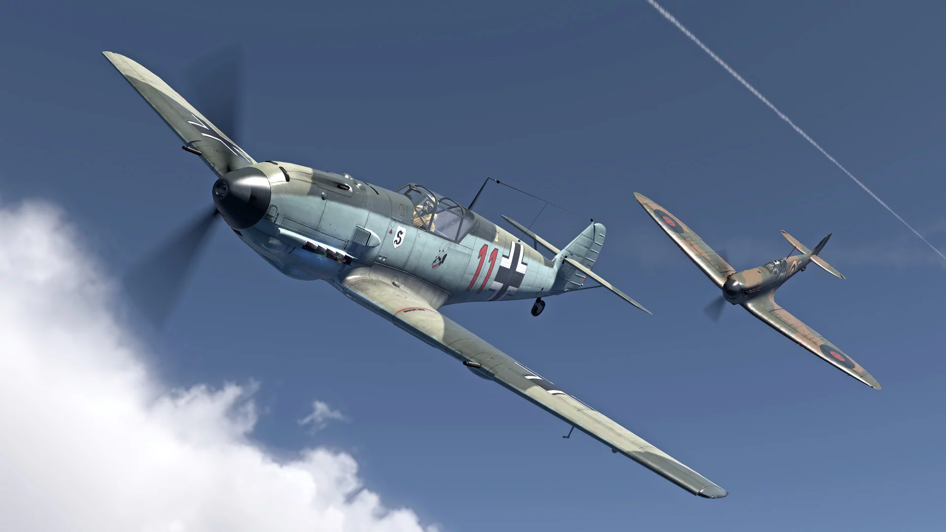 Изображение игры: IL-2 Sturmovik: Cliffs of Dover Blitz Edition