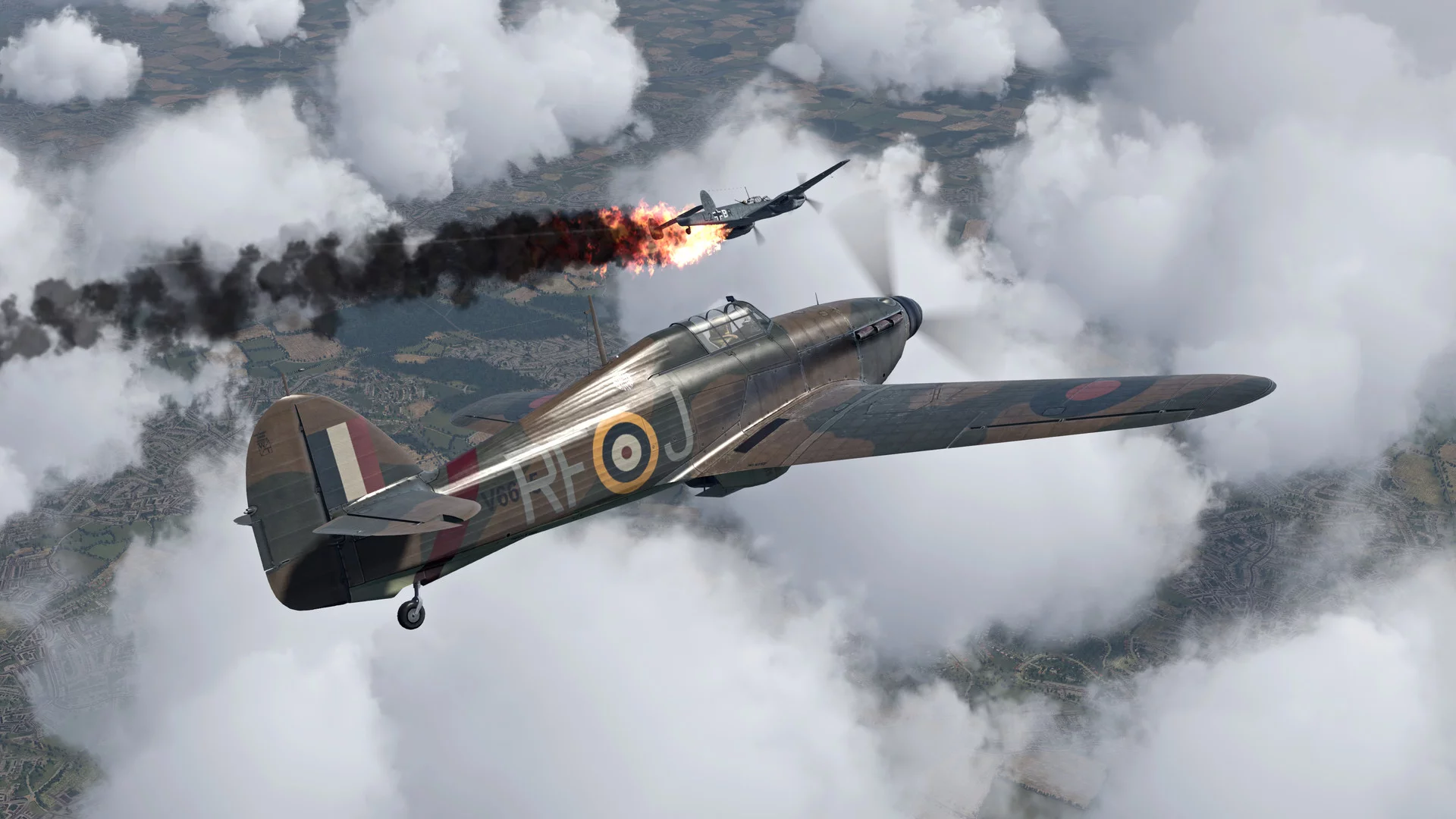 Изображение игры: IL-2 Sturmovik: Cliffs of Dover Blitz Edition