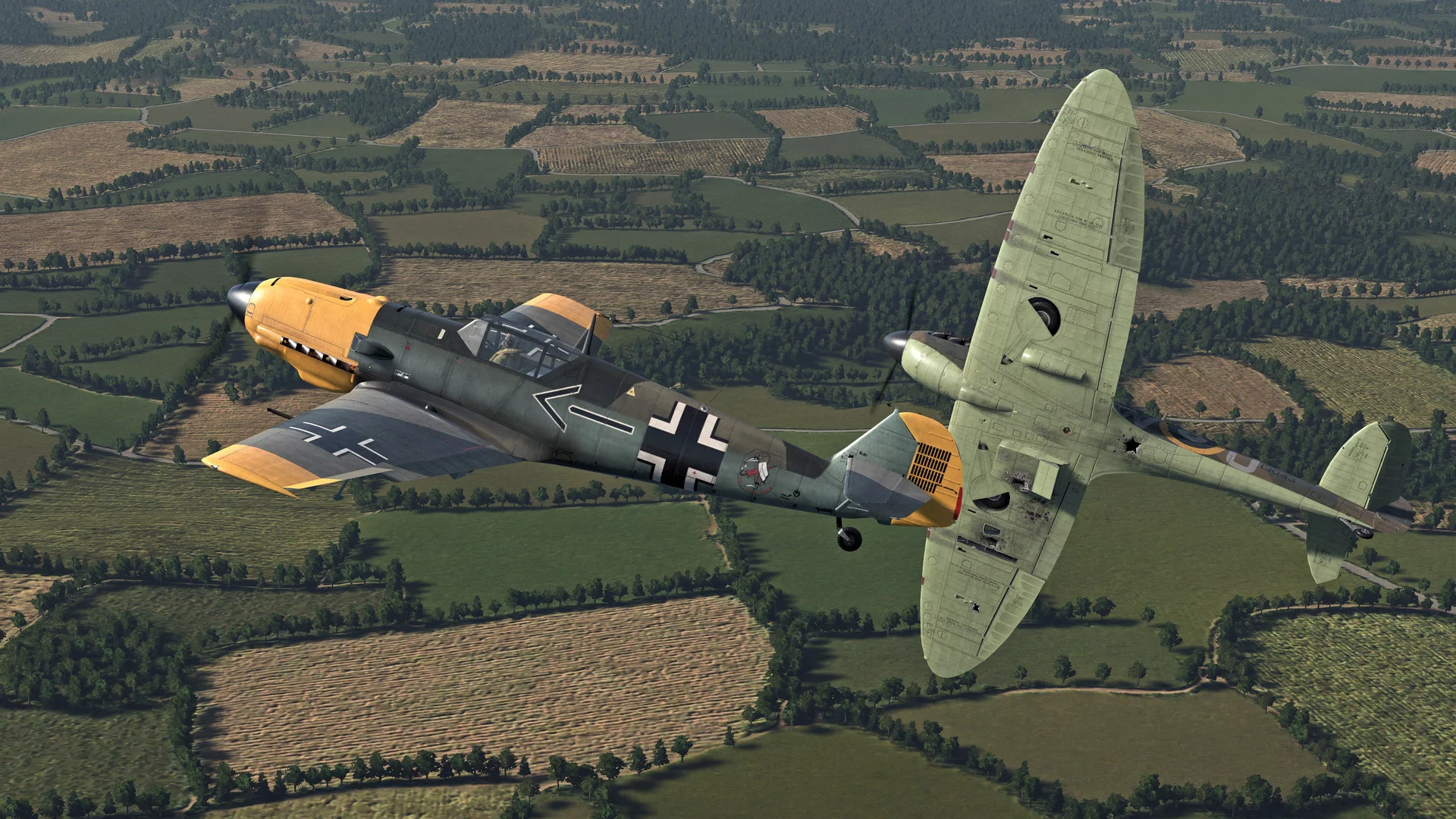 Изображение игры: IL-2 Sturmovik: Cliffs of Dover Blitz Edition