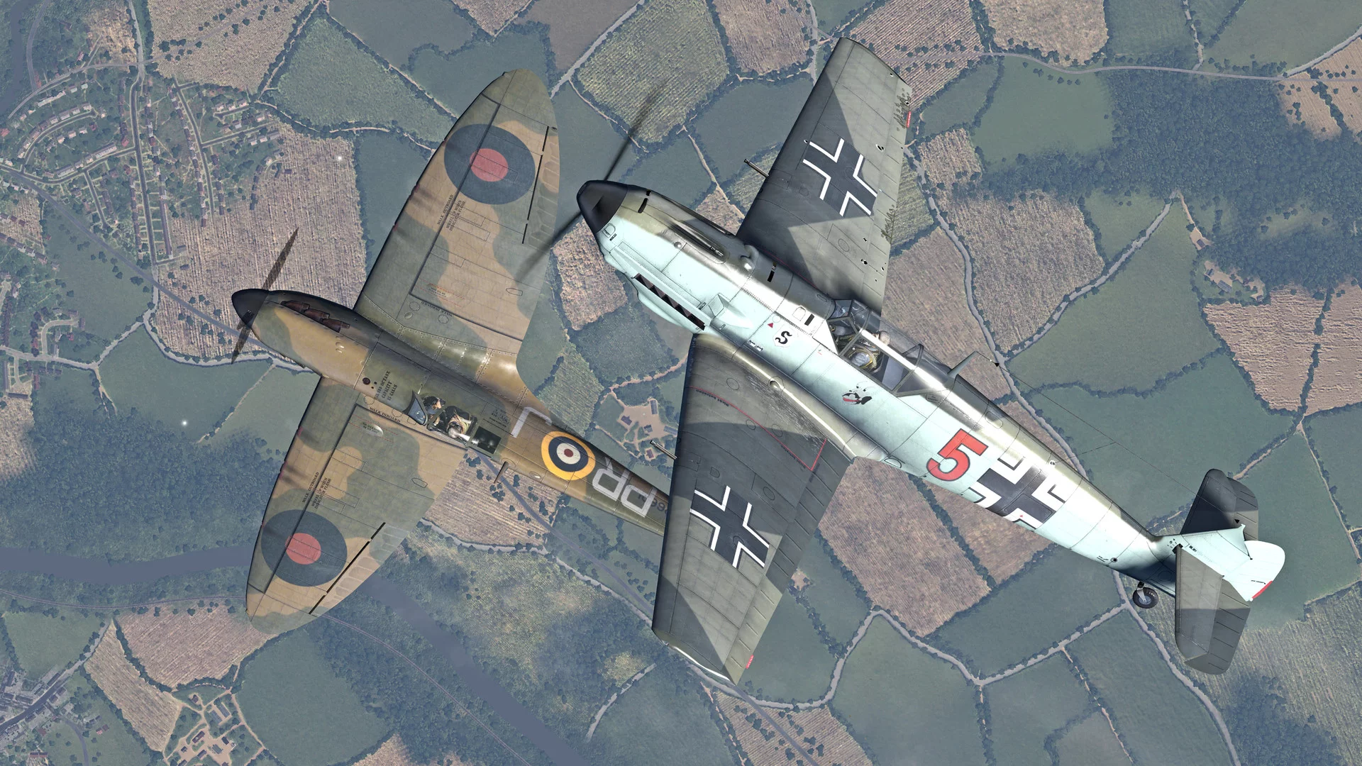 Изображение игры: IL-2 Sturmovik: Cliffs of Dover Blitz Edition