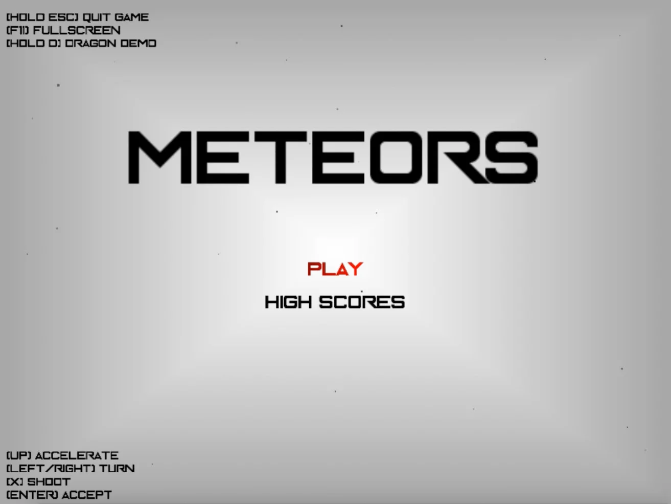 Изображение игры: Meteors
