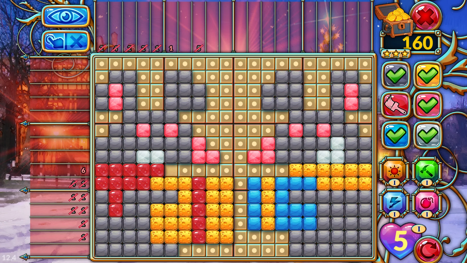 Изображение игры: Travel Mosaics 6: Christmas Around the World